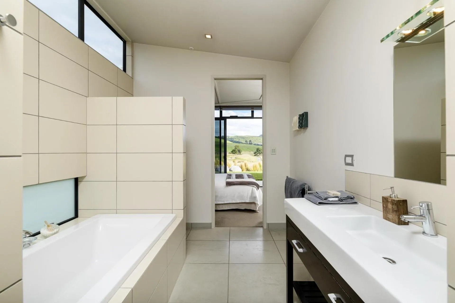 Bathroom in Dunalistair House at The Kinloch Club Golf Course