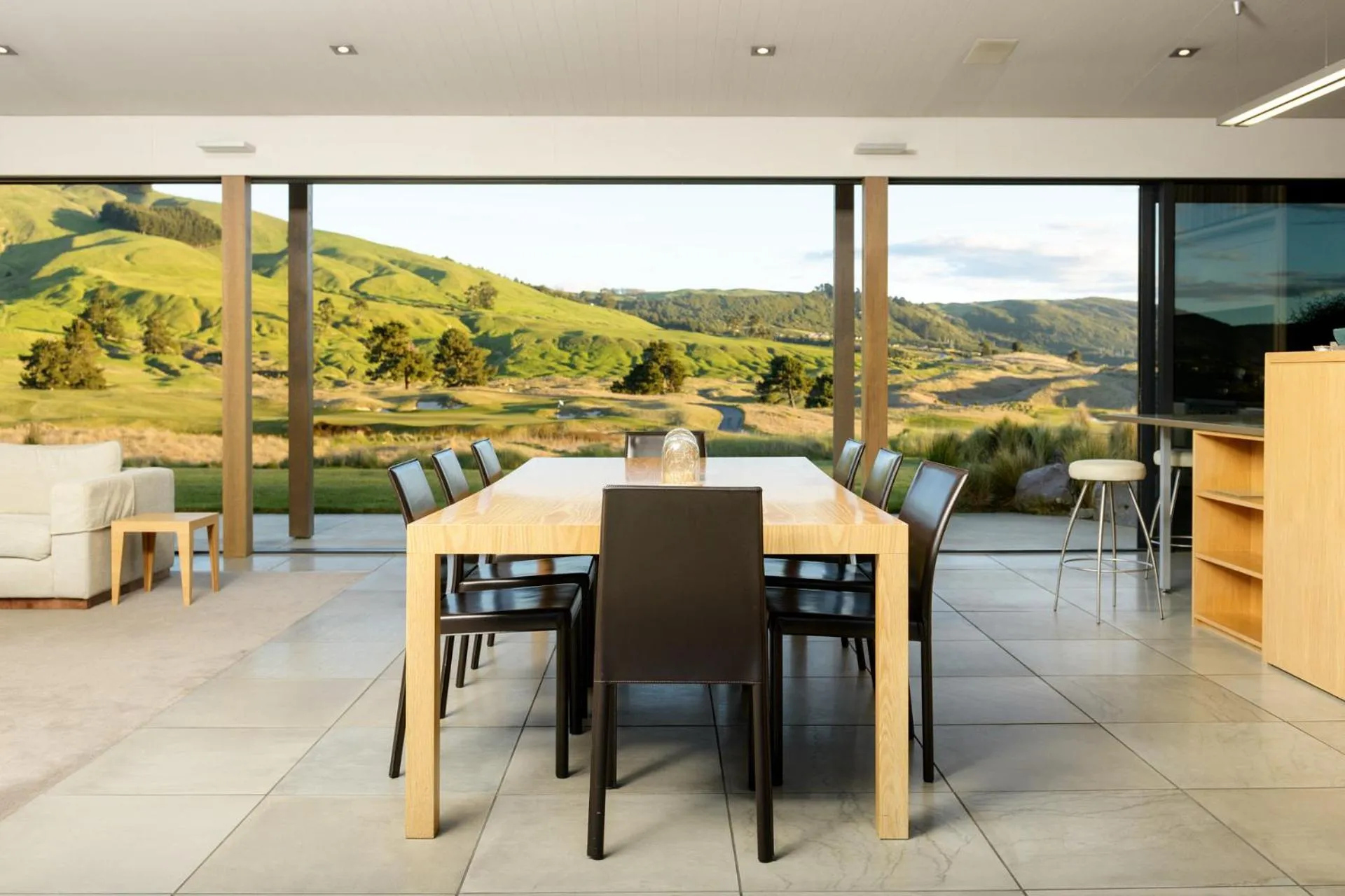 Dining area in Dunalistair House at The Kinloch Club Golf Course