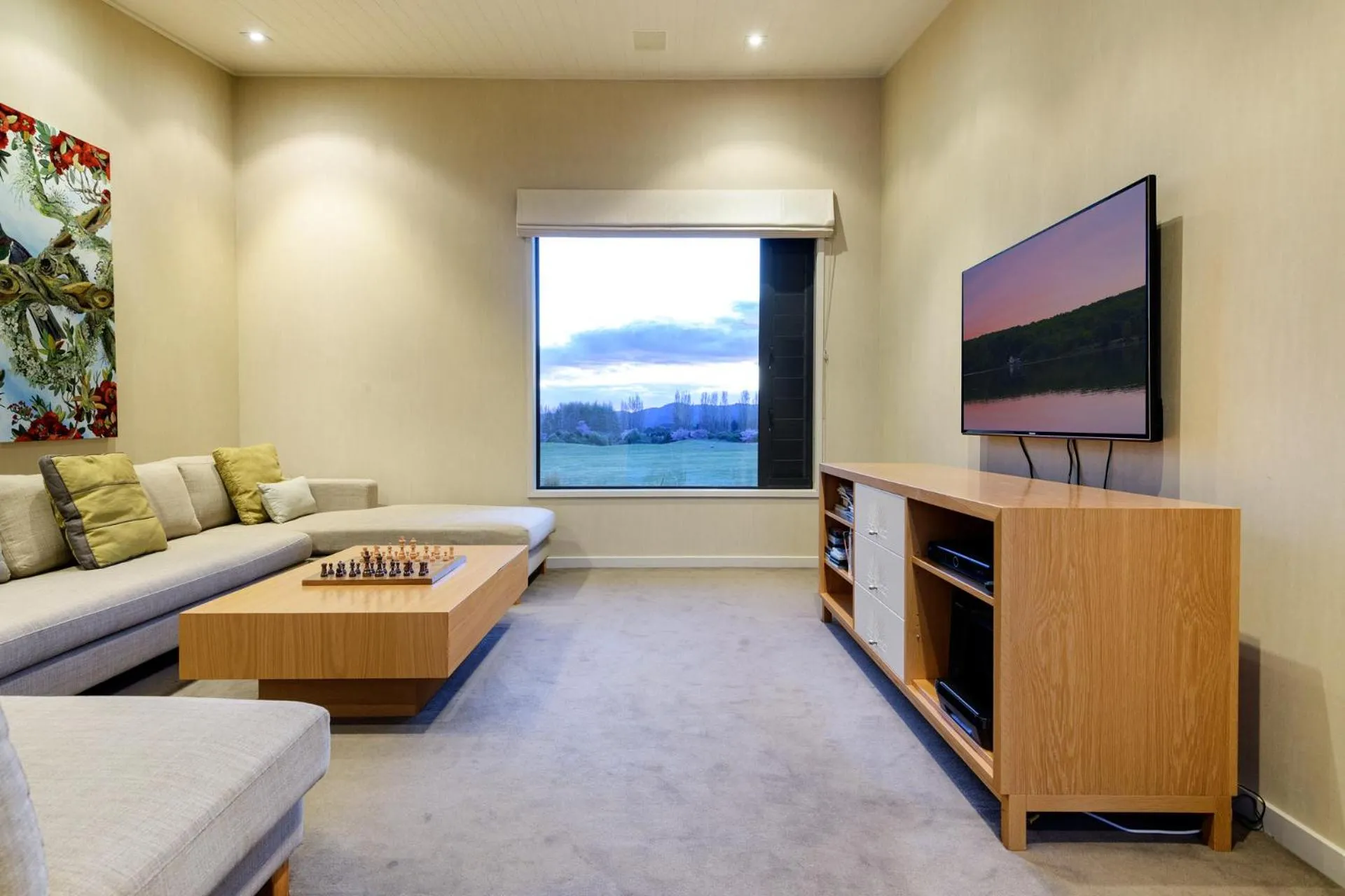 Seating area in Dunalistair House at The Kinloch Club Golf Course
