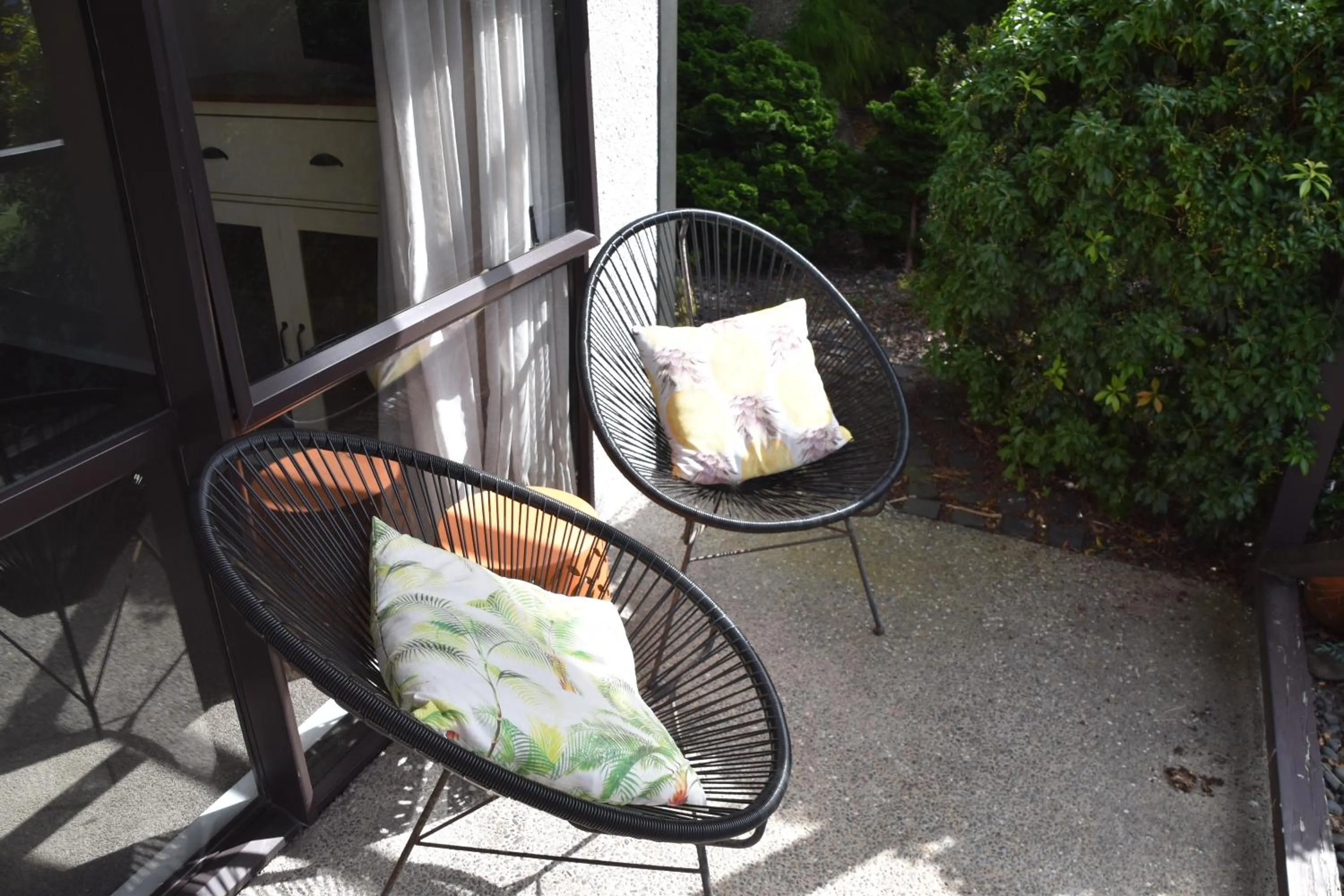 Seating area in 73 Milton Accommodation