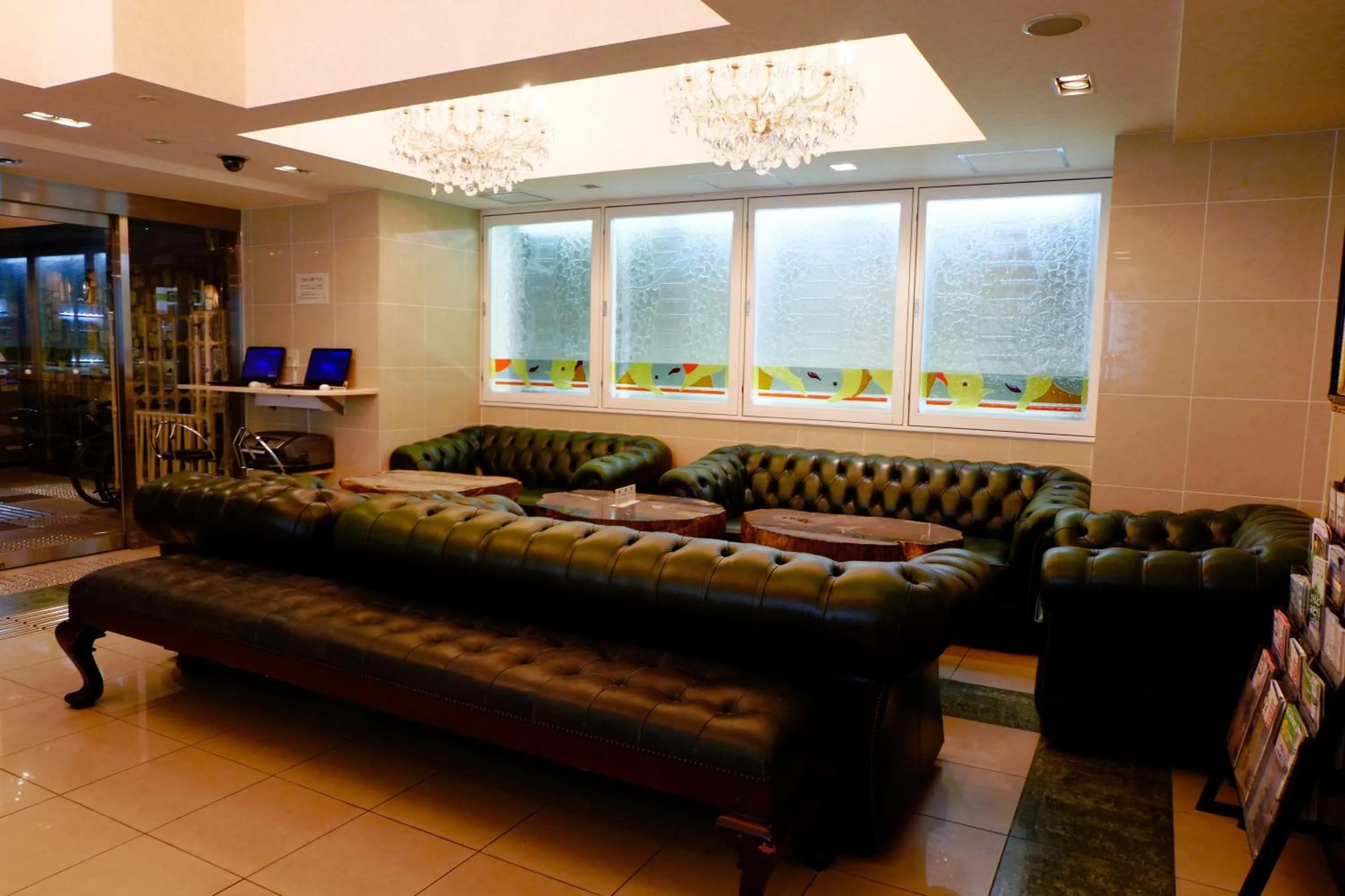 Lobby or reception in Hotel Check In Shimbashi