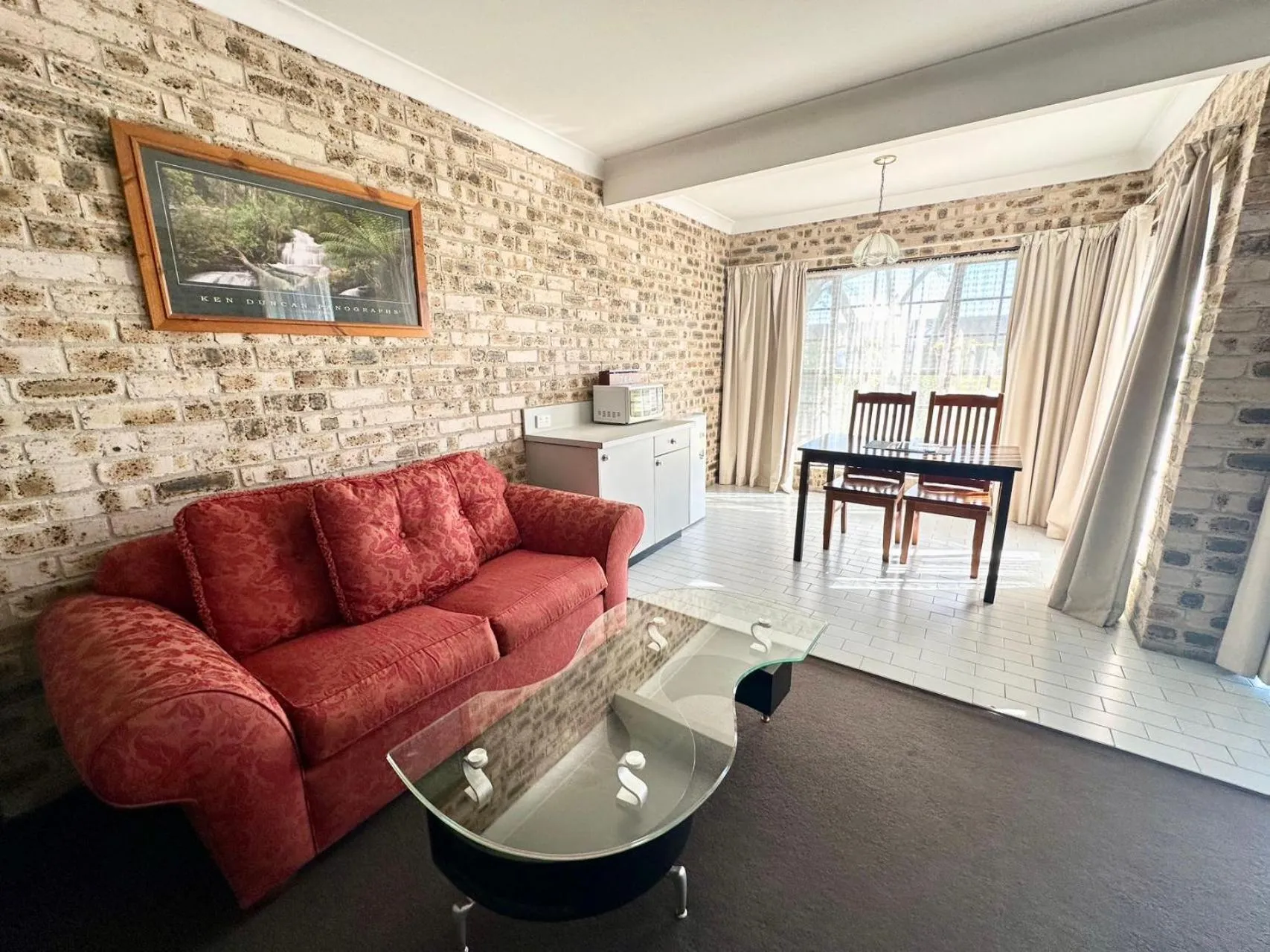 Seating area in Sir Francis Drake