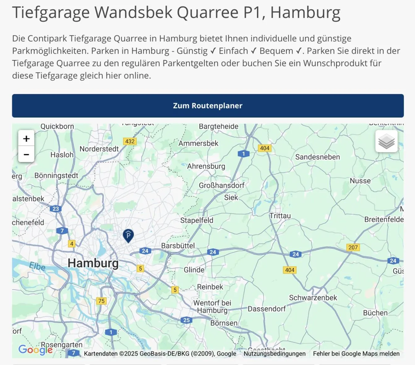 Parking in NOVERA Aparthotel