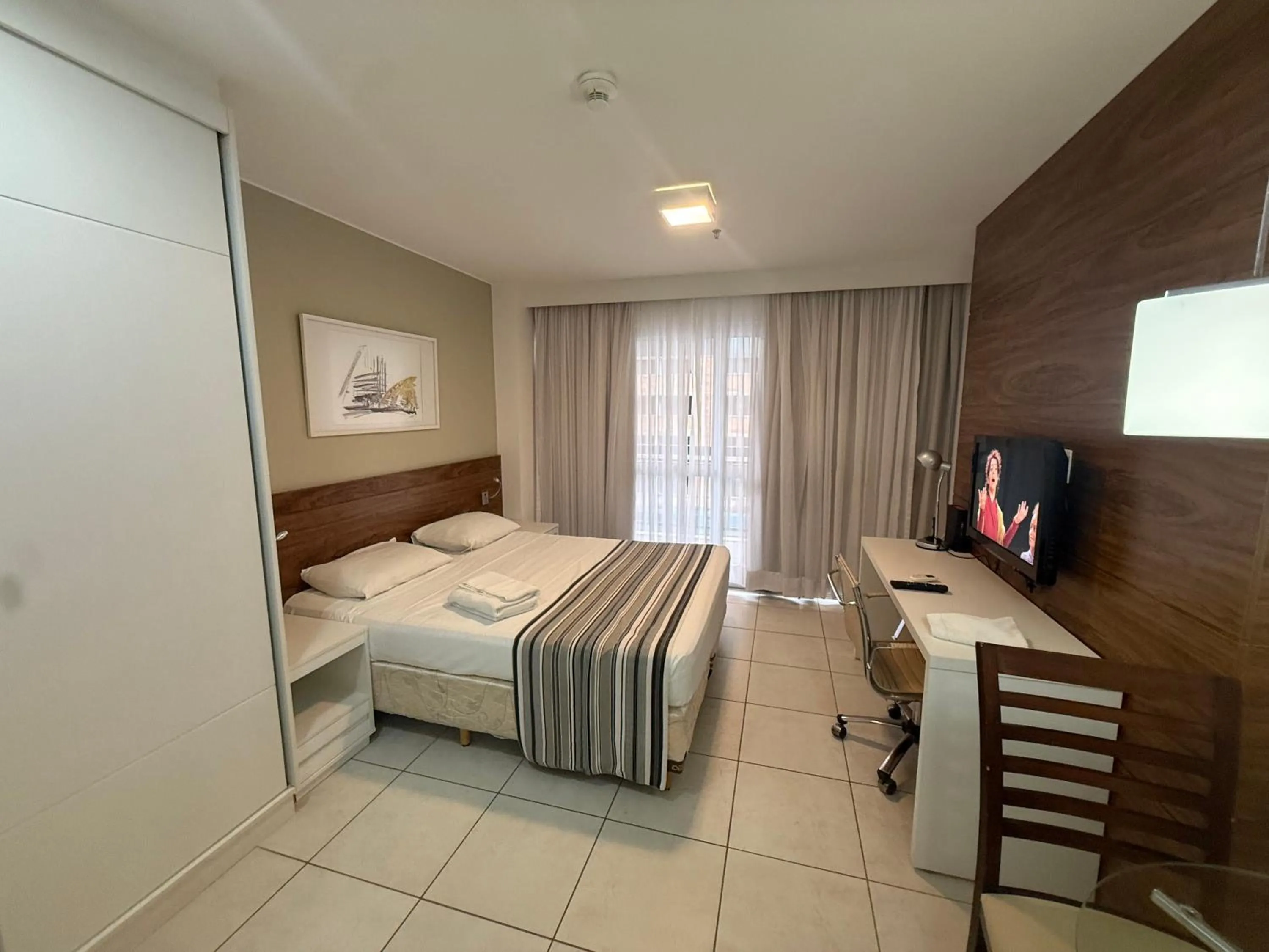 Bedroom, Bed in Fusion Hotel - Flat Particular