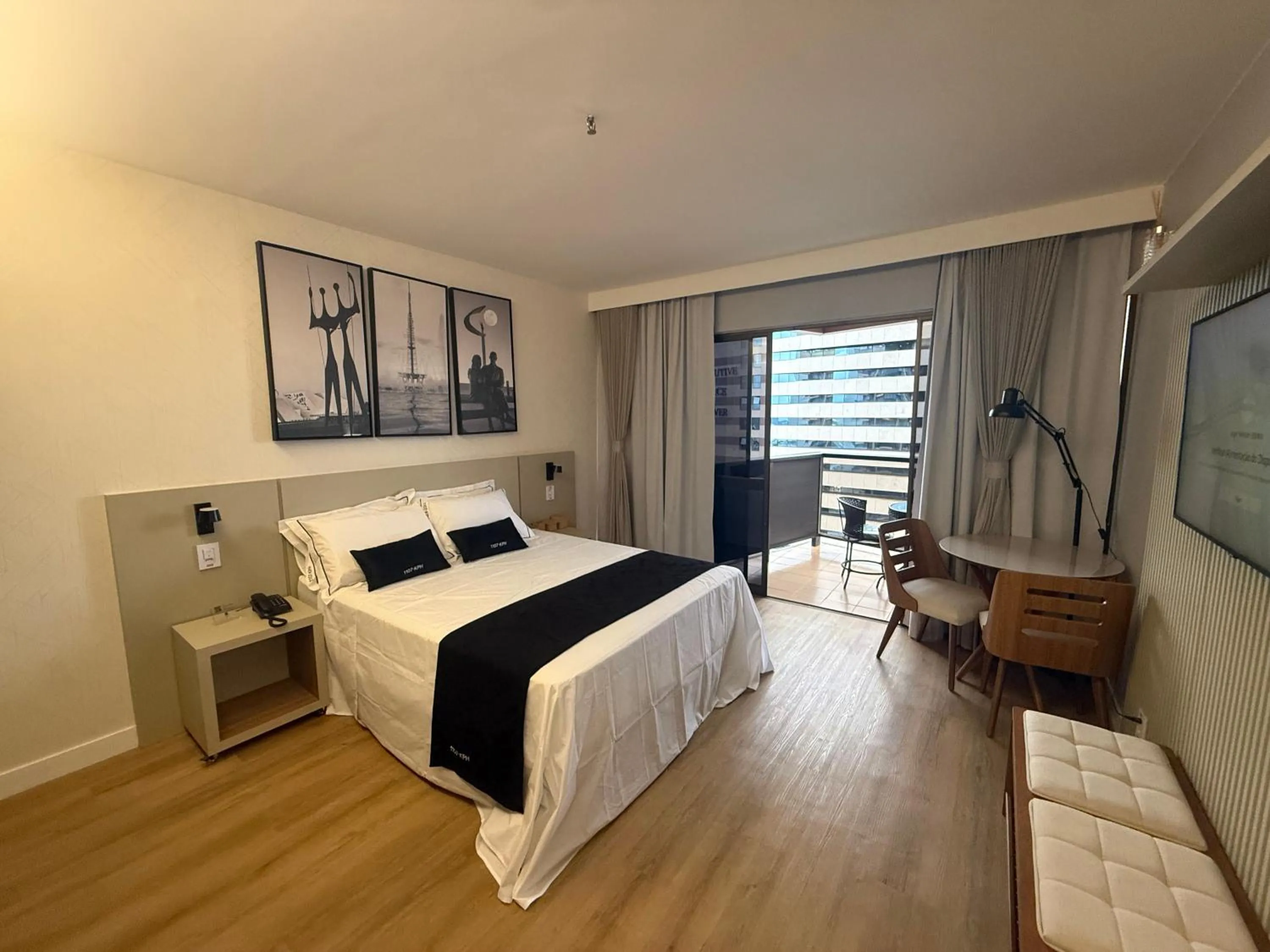 Bedroom, Bed in Kubitschek Plaza Hotel - flat particular