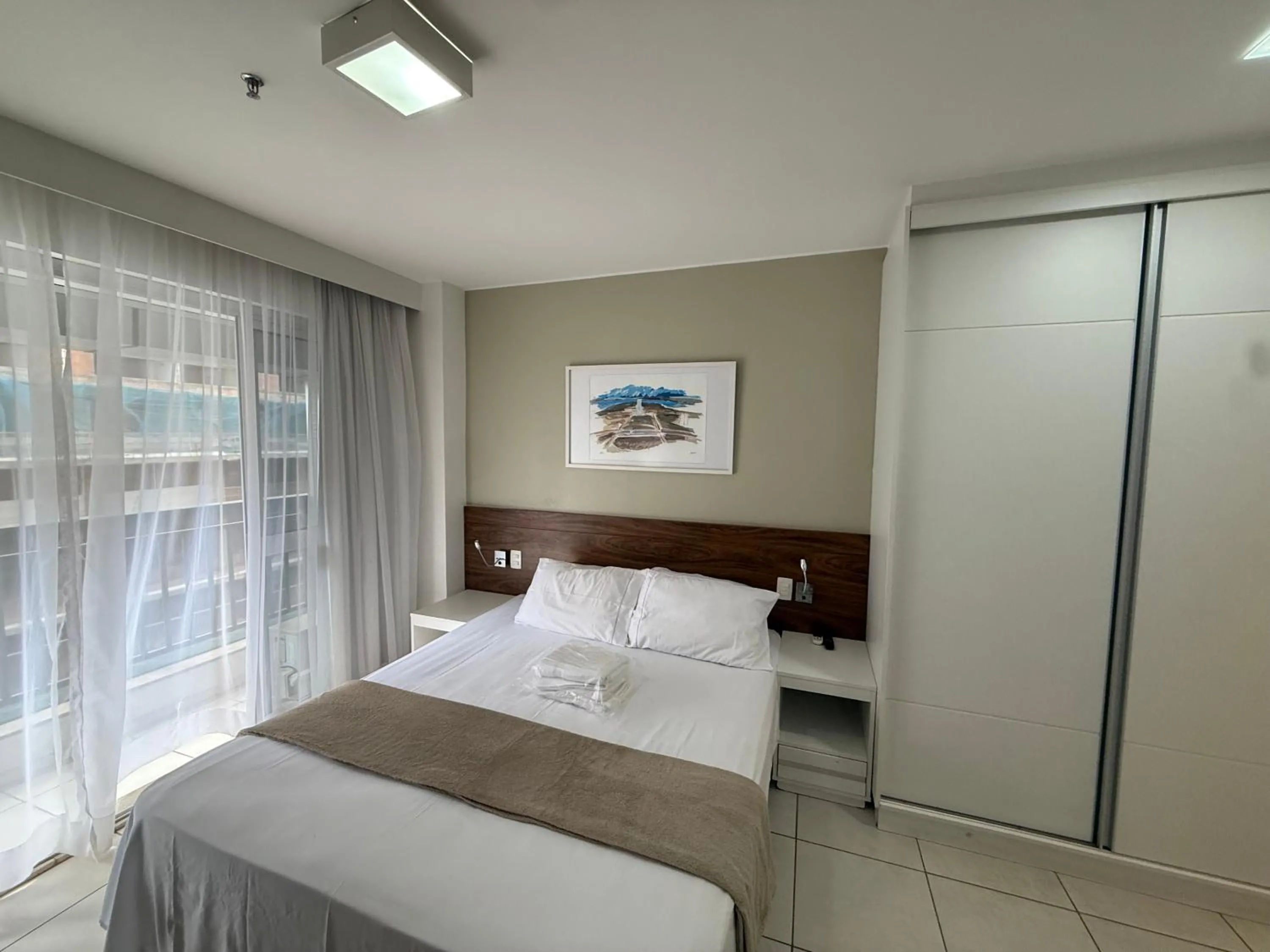 Bedroom, Bed in Fusion Hotel - Flat Particular