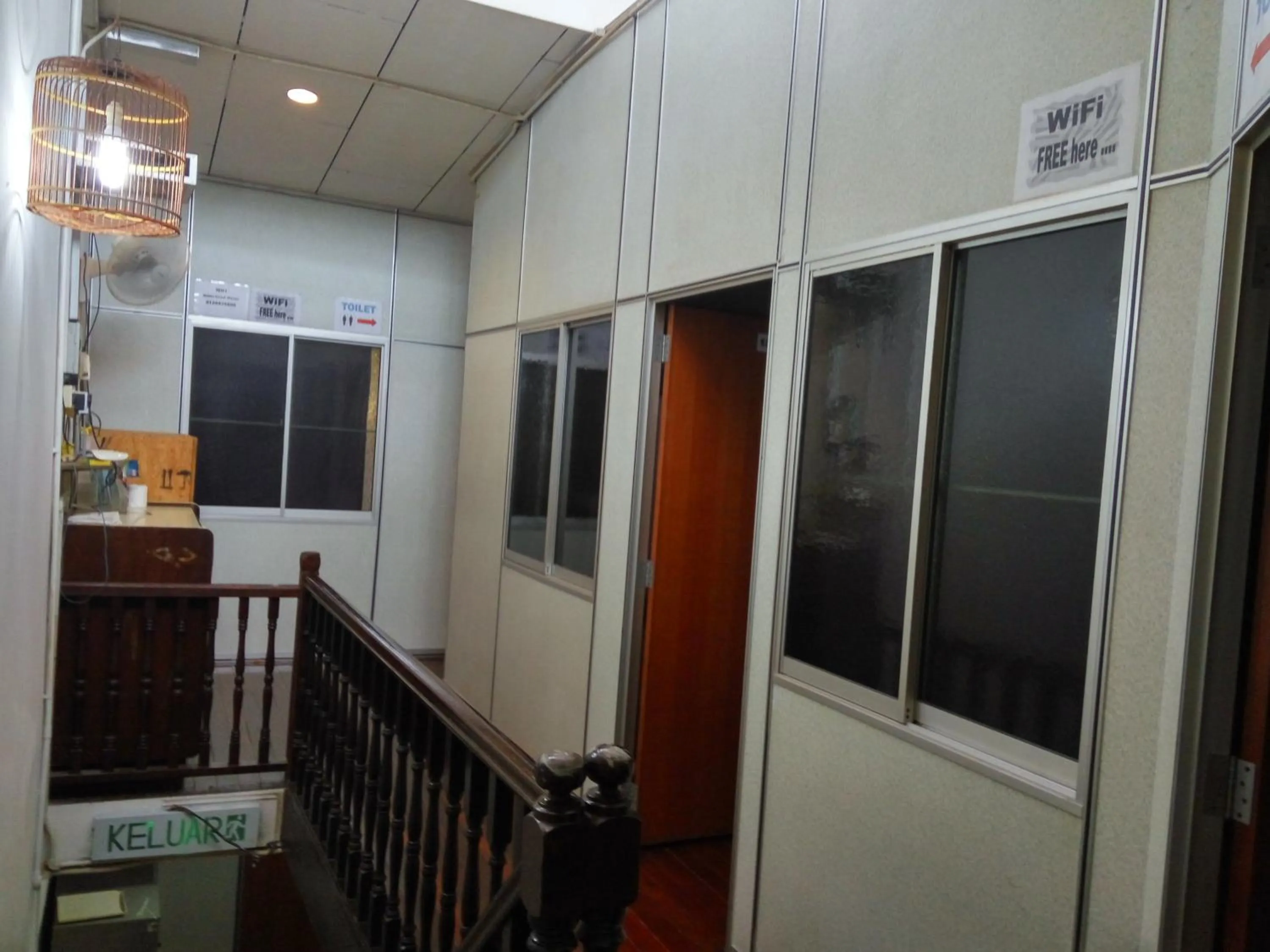 Floor plan in Discovery Youth Hostel Malacca