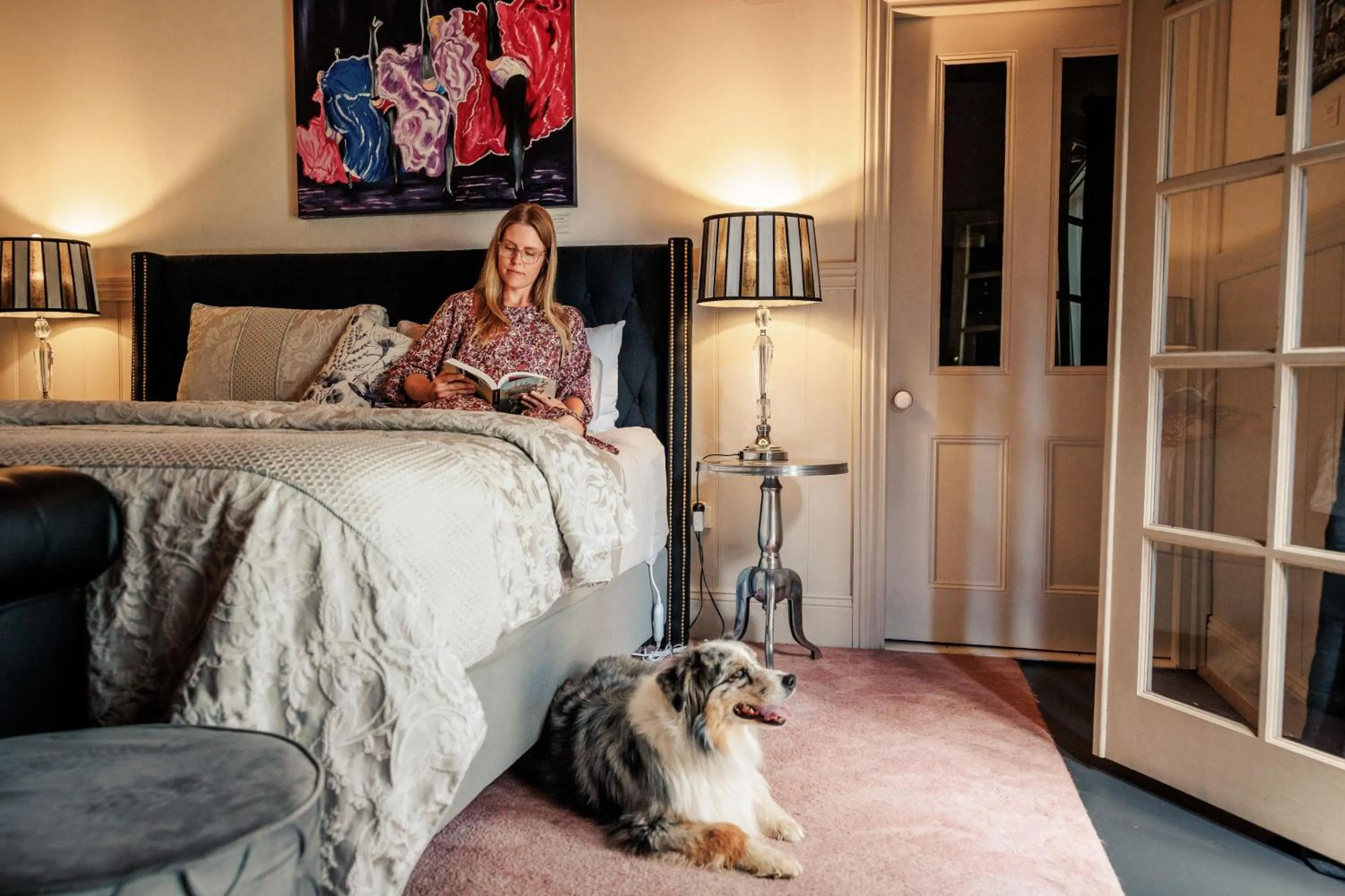 Bed in Summerlands - Country Luxe