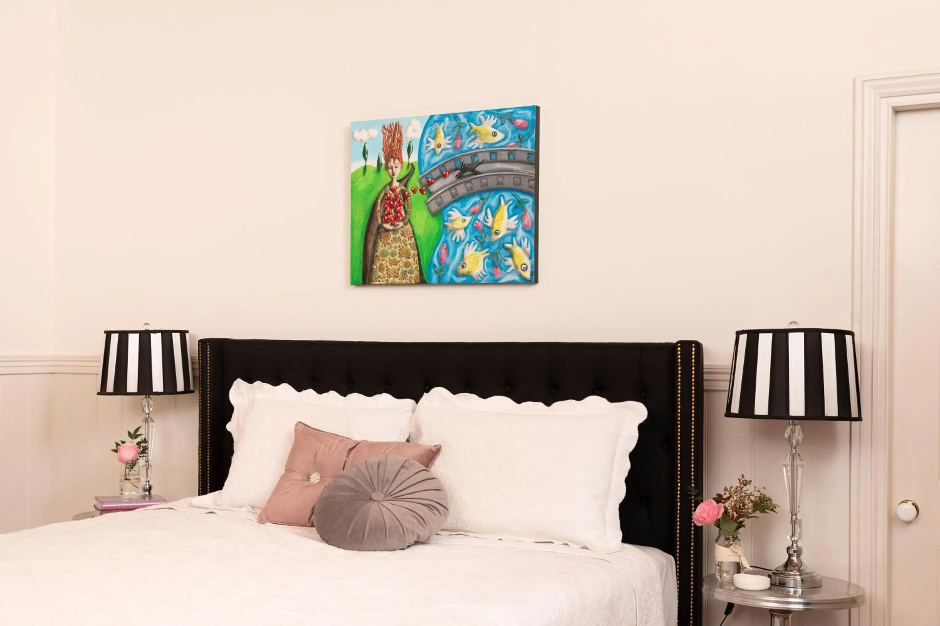 Bed in Summerlands - Country Luxe