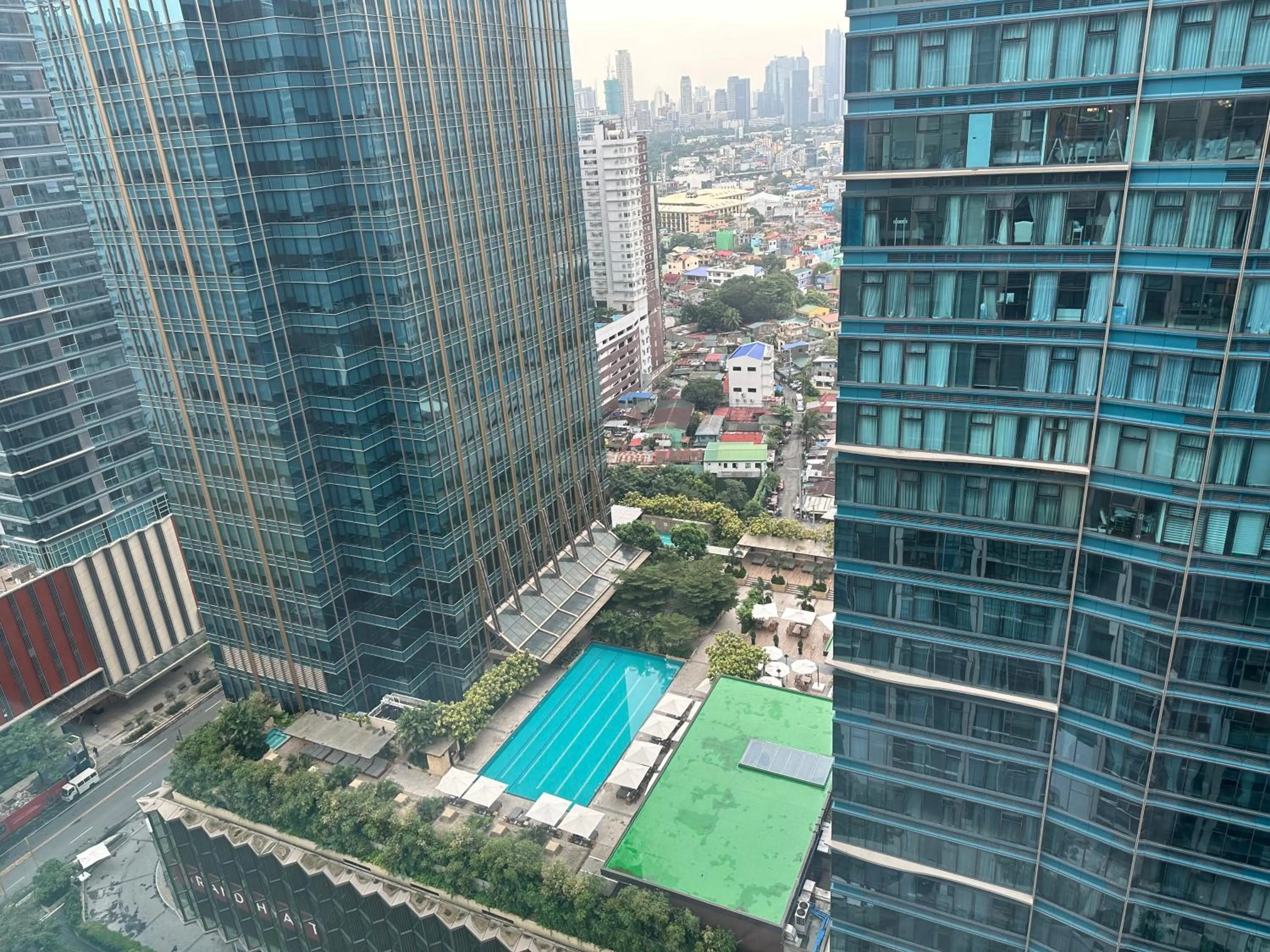 City view in Executive Suite in Bonifacio Global City