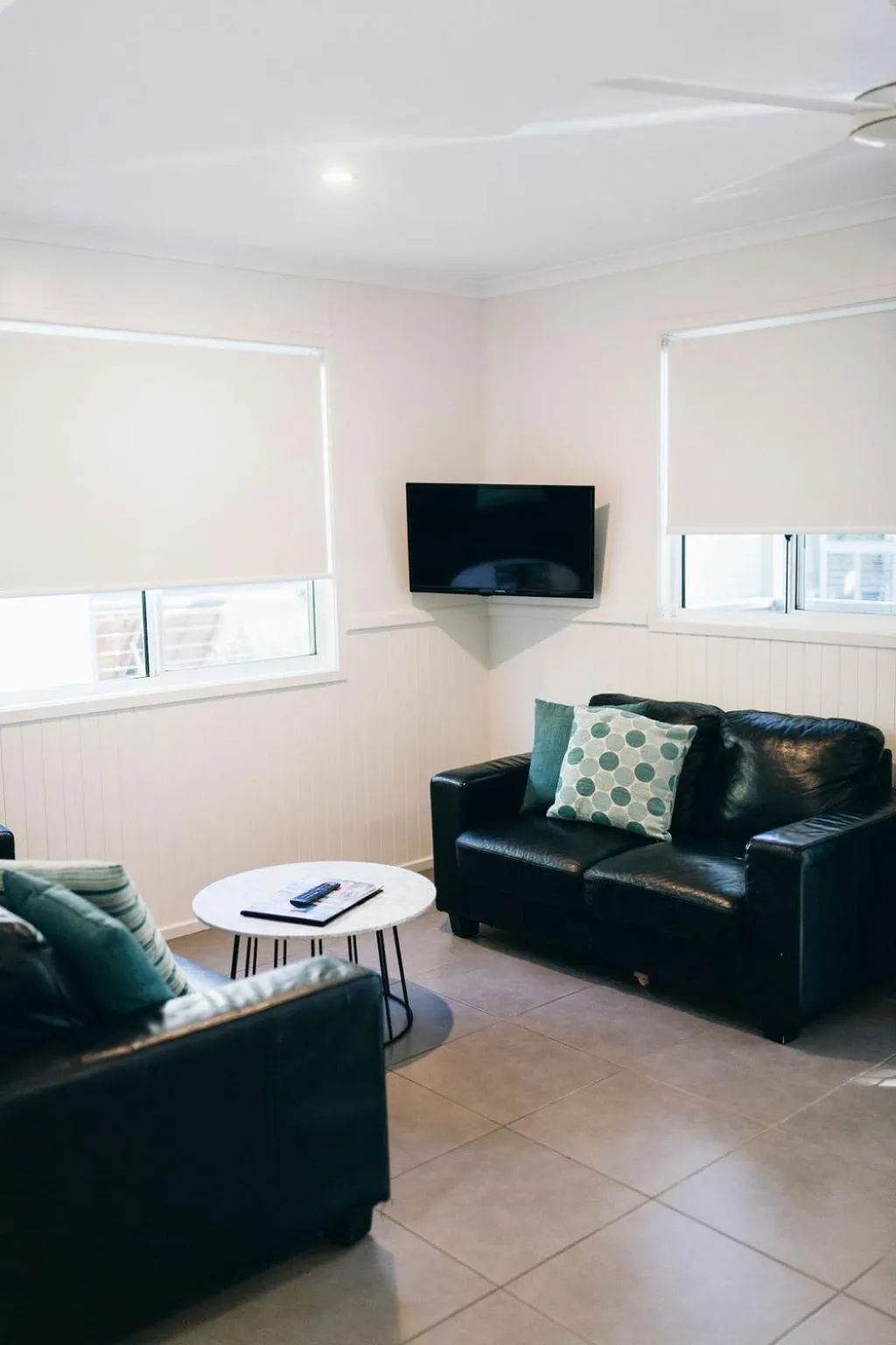 Living room in BIG4 Tweed Billabong Holiday Park