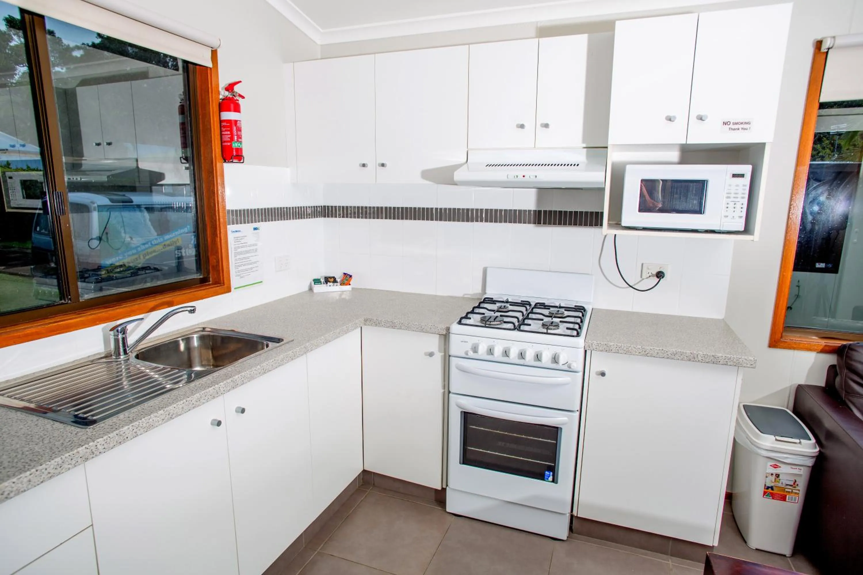 Kitchen or kitchenette in BIG4 Tweed Billabong Holiday Park
