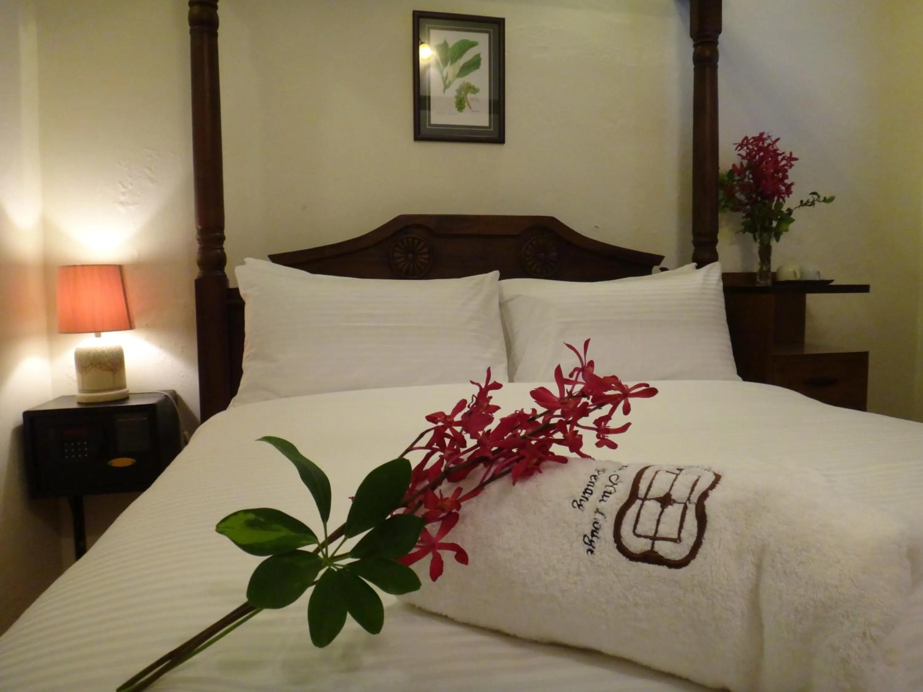 Bed in Betel Nut Lodge