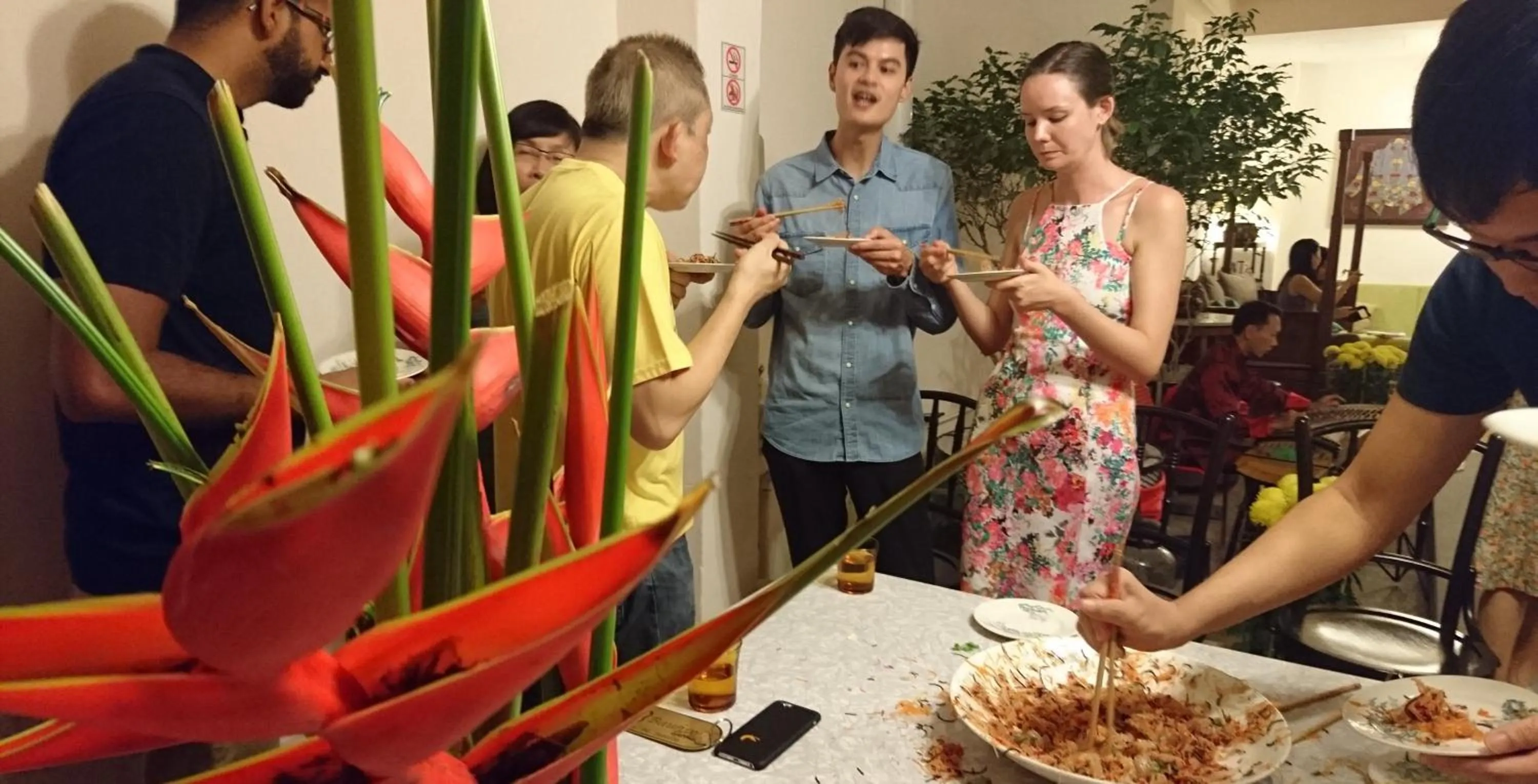 Food and drinks in Betel Nut Lodge