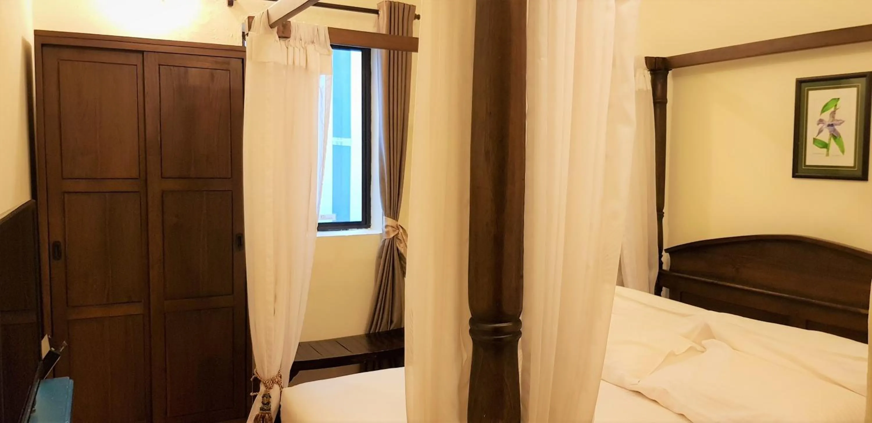 Bed in Betel Nut Lodge