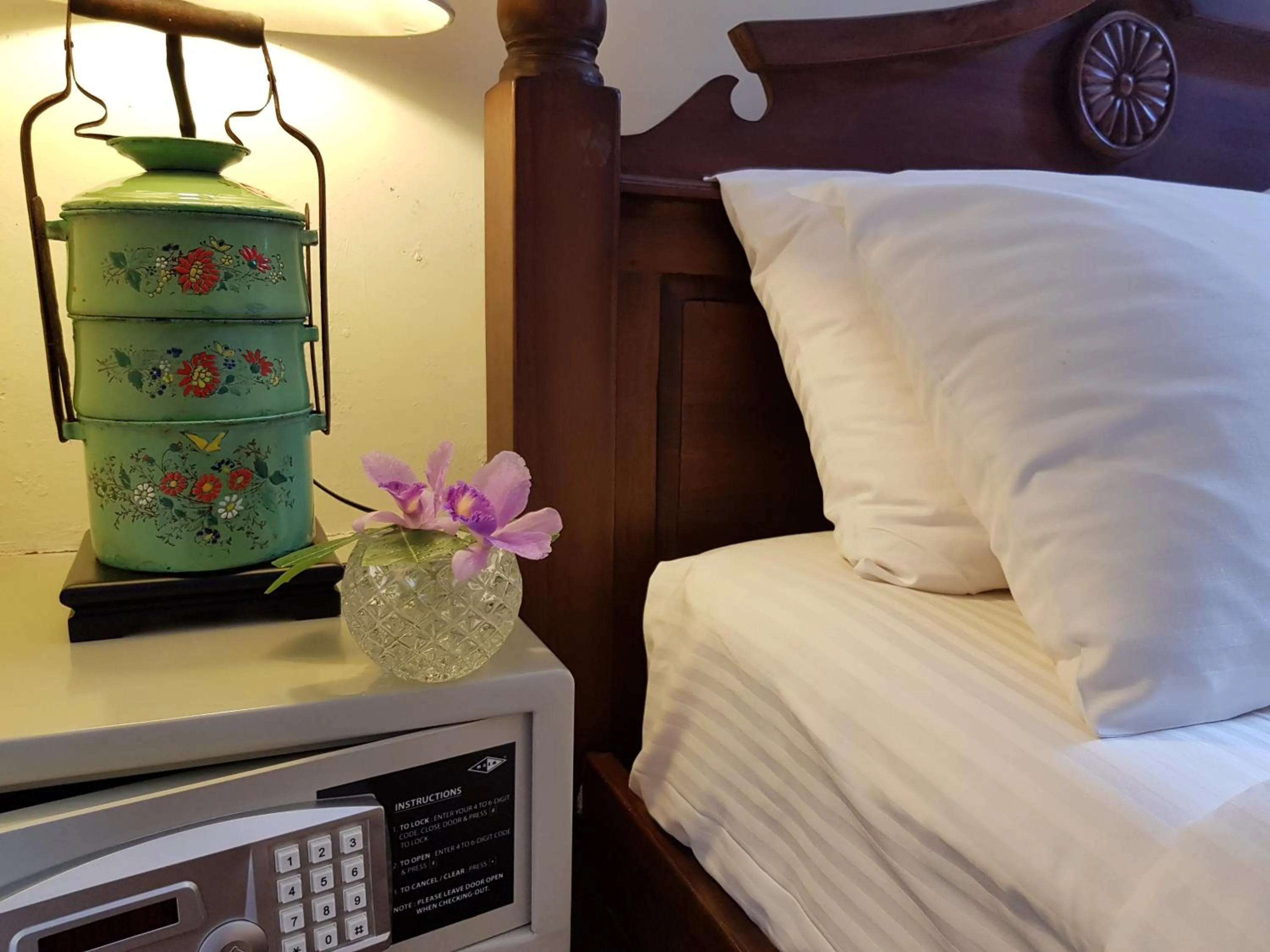 Bed in Betel Nut Lodge