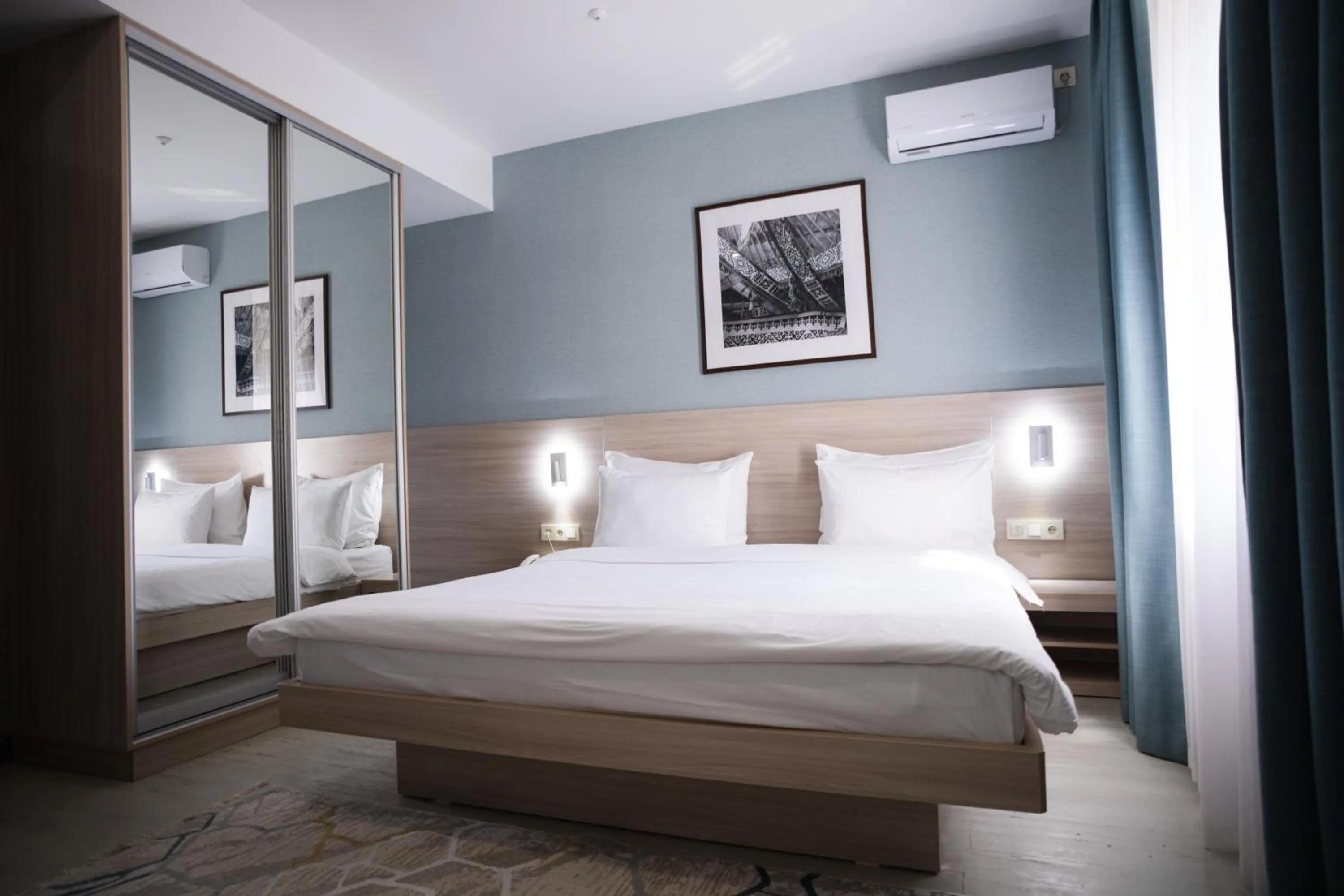 Bed in Resident Hotel Gogol