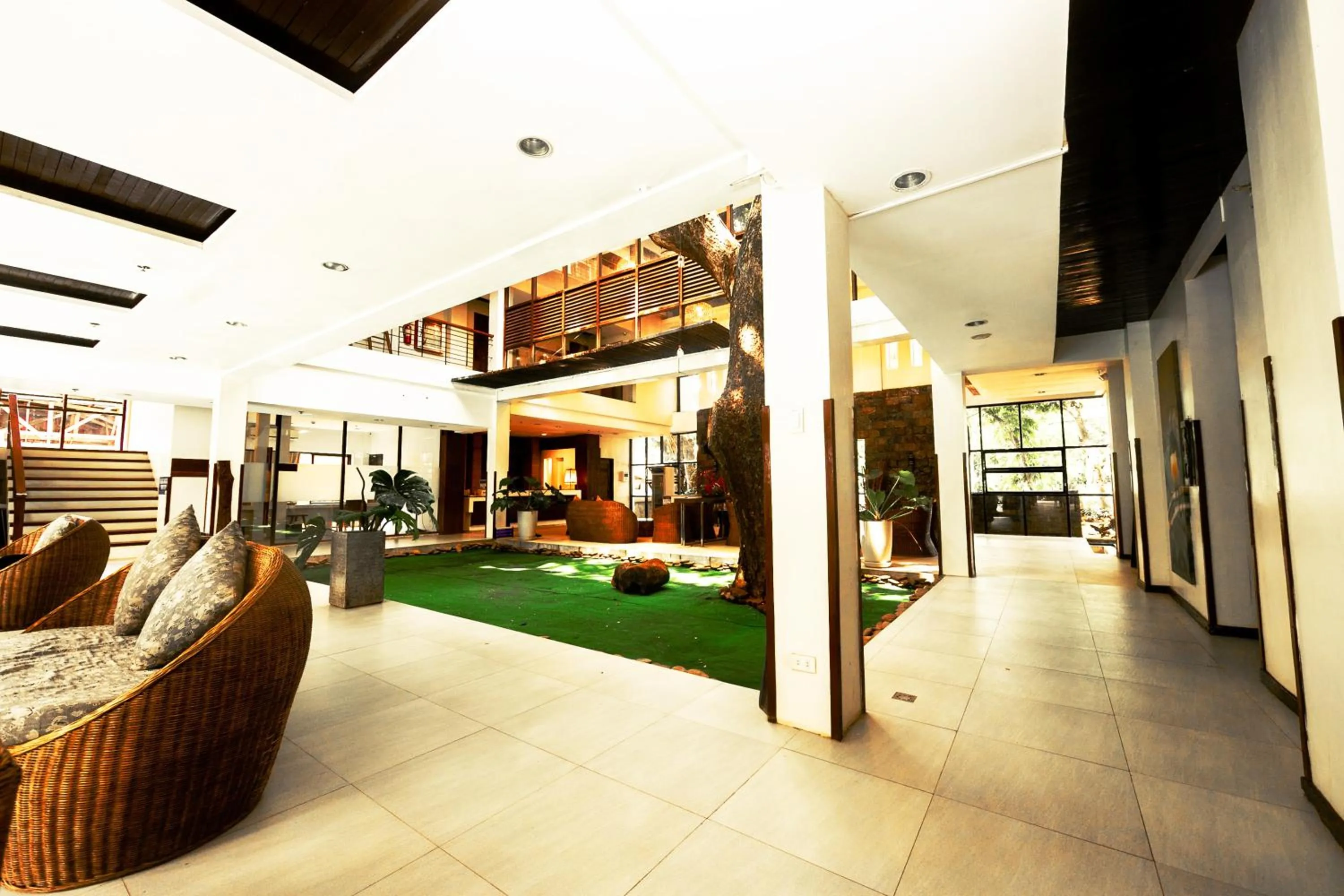 Lobby or reception in Marianne Hotel