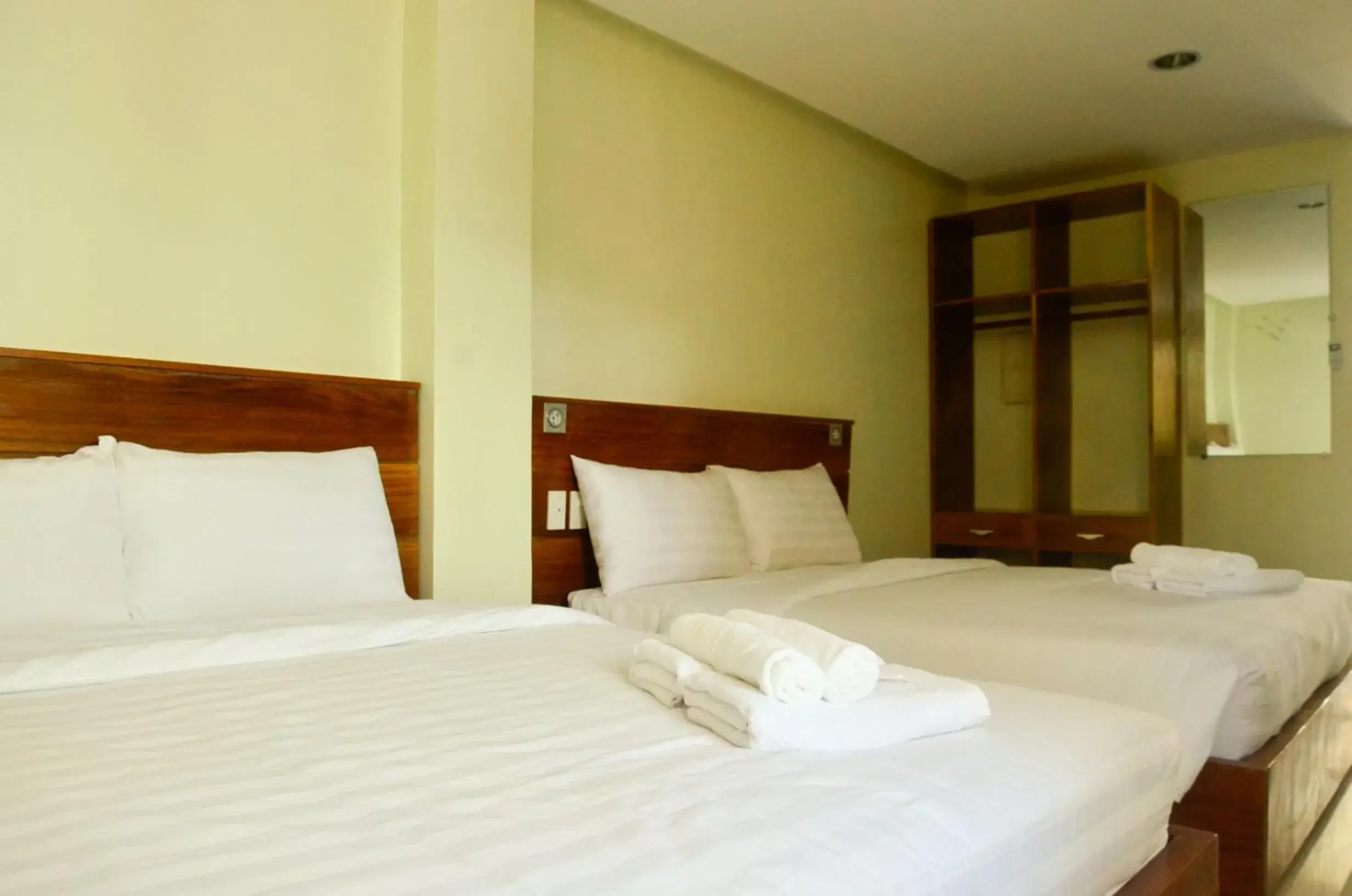 Bed in Marianne Hotel Bed in Marianne Hotel