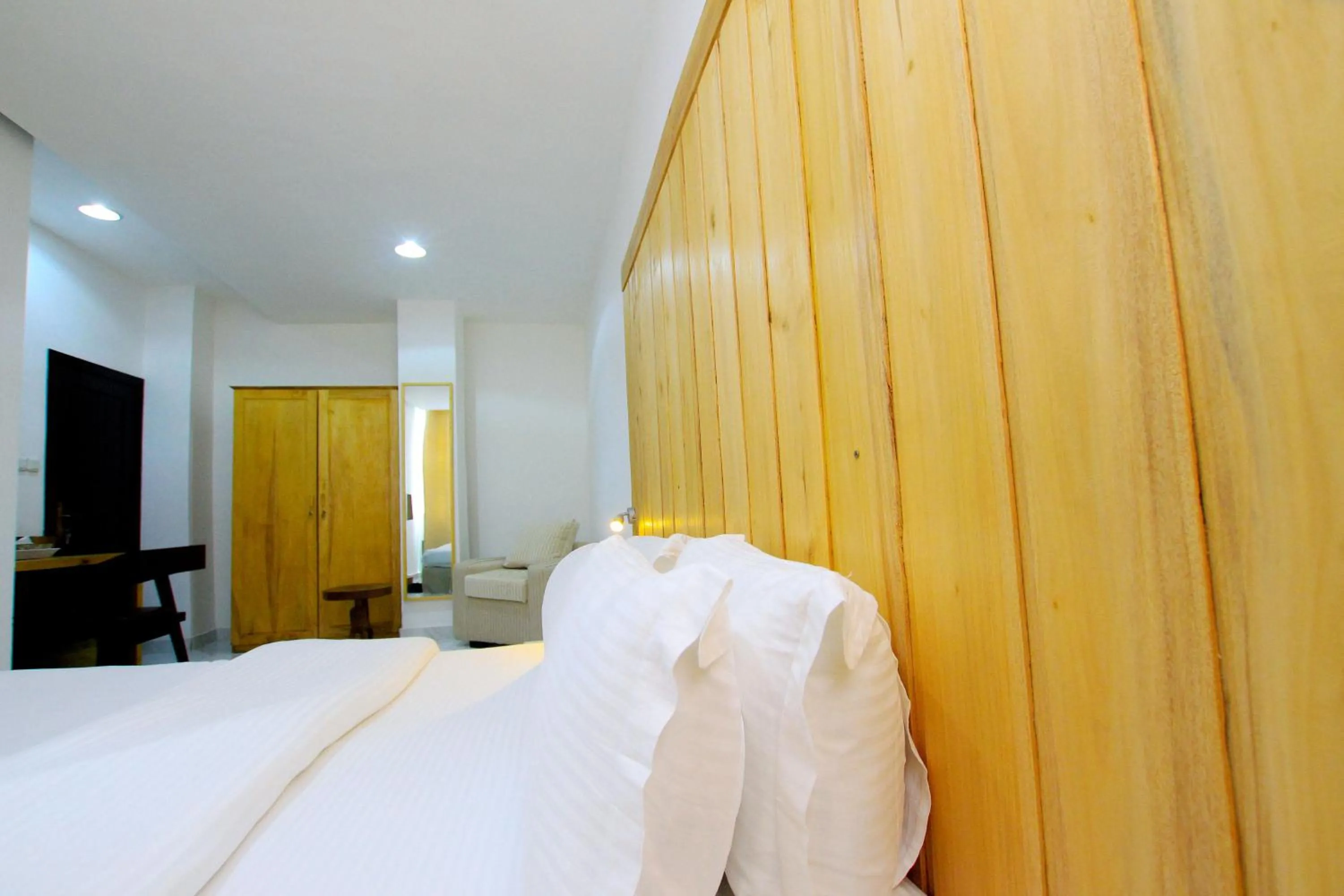 Bed in Appart Hotel Les orchidees
