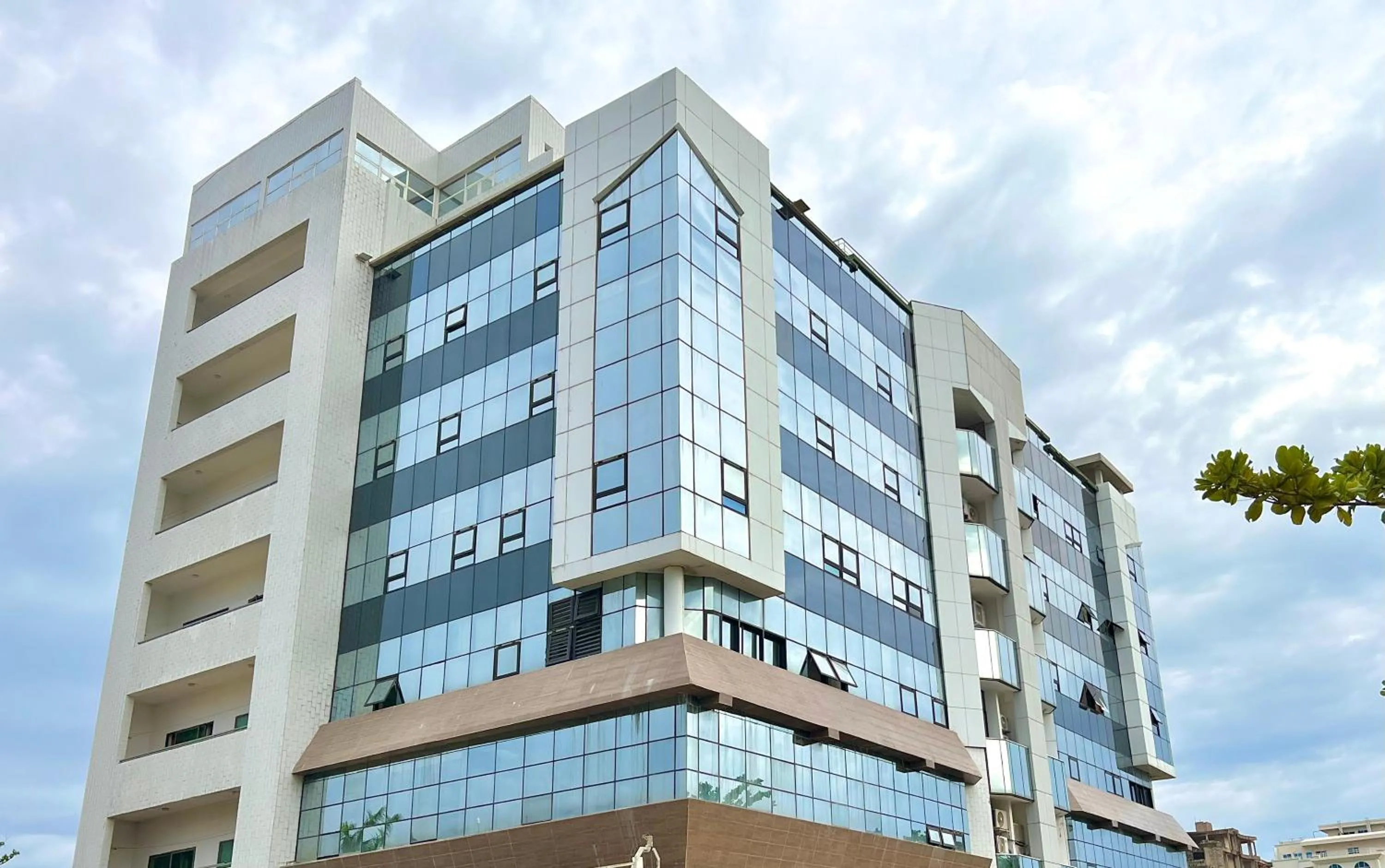 Property building in Appart Hotel Les orchidees