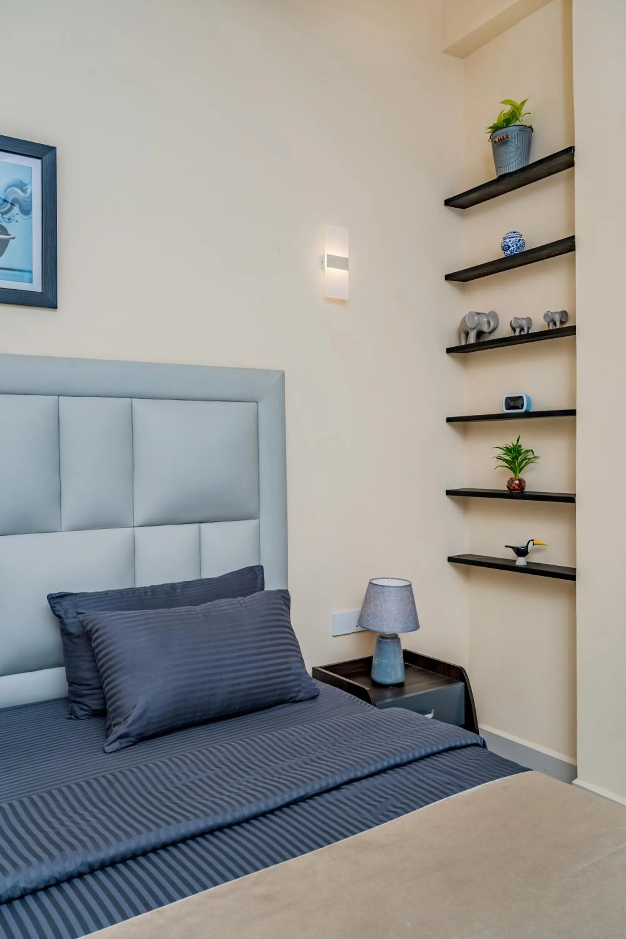 Bedroom, Bed in Mzion Hotel Weligama