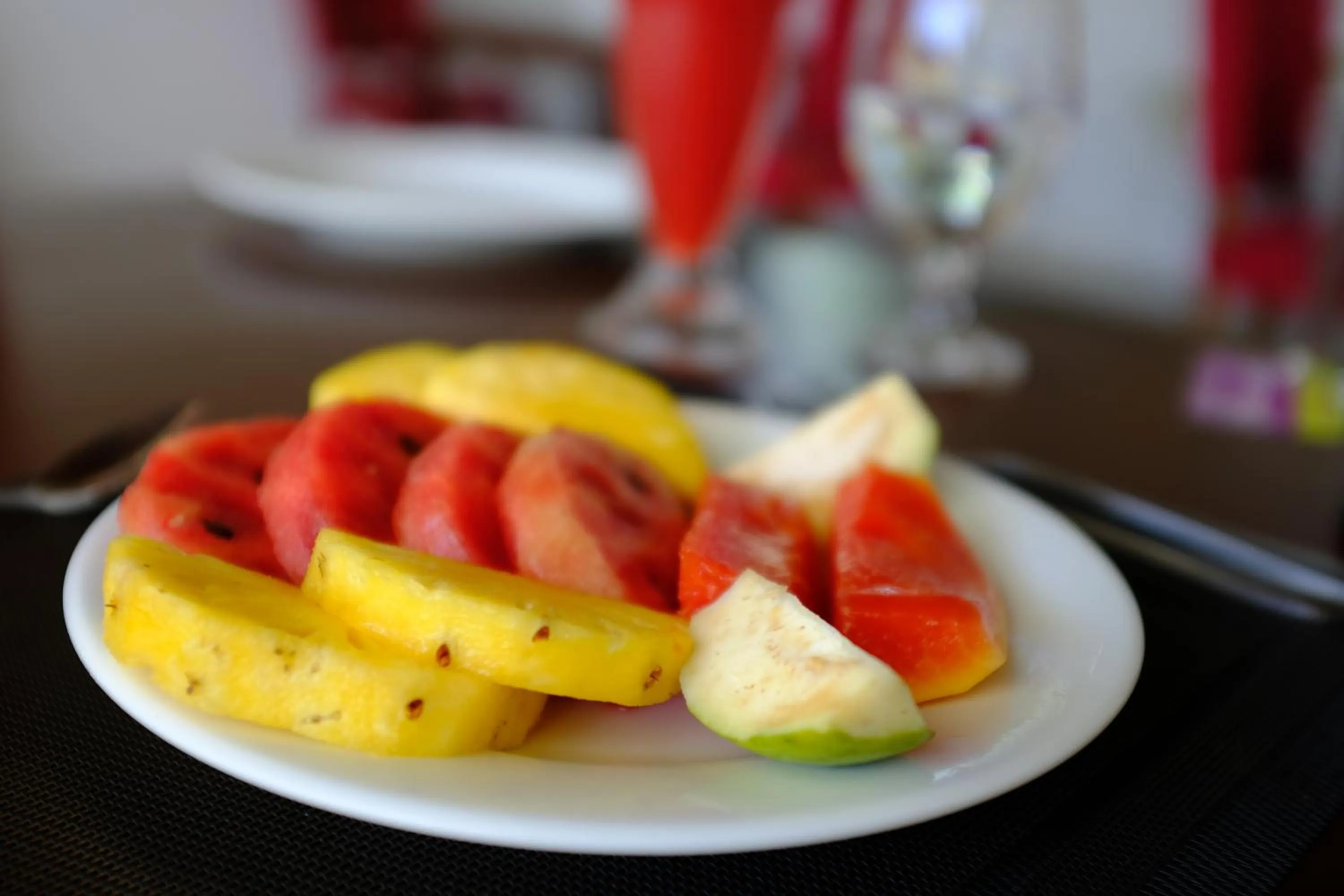 Breakfast in Mzion Hotel Weligama