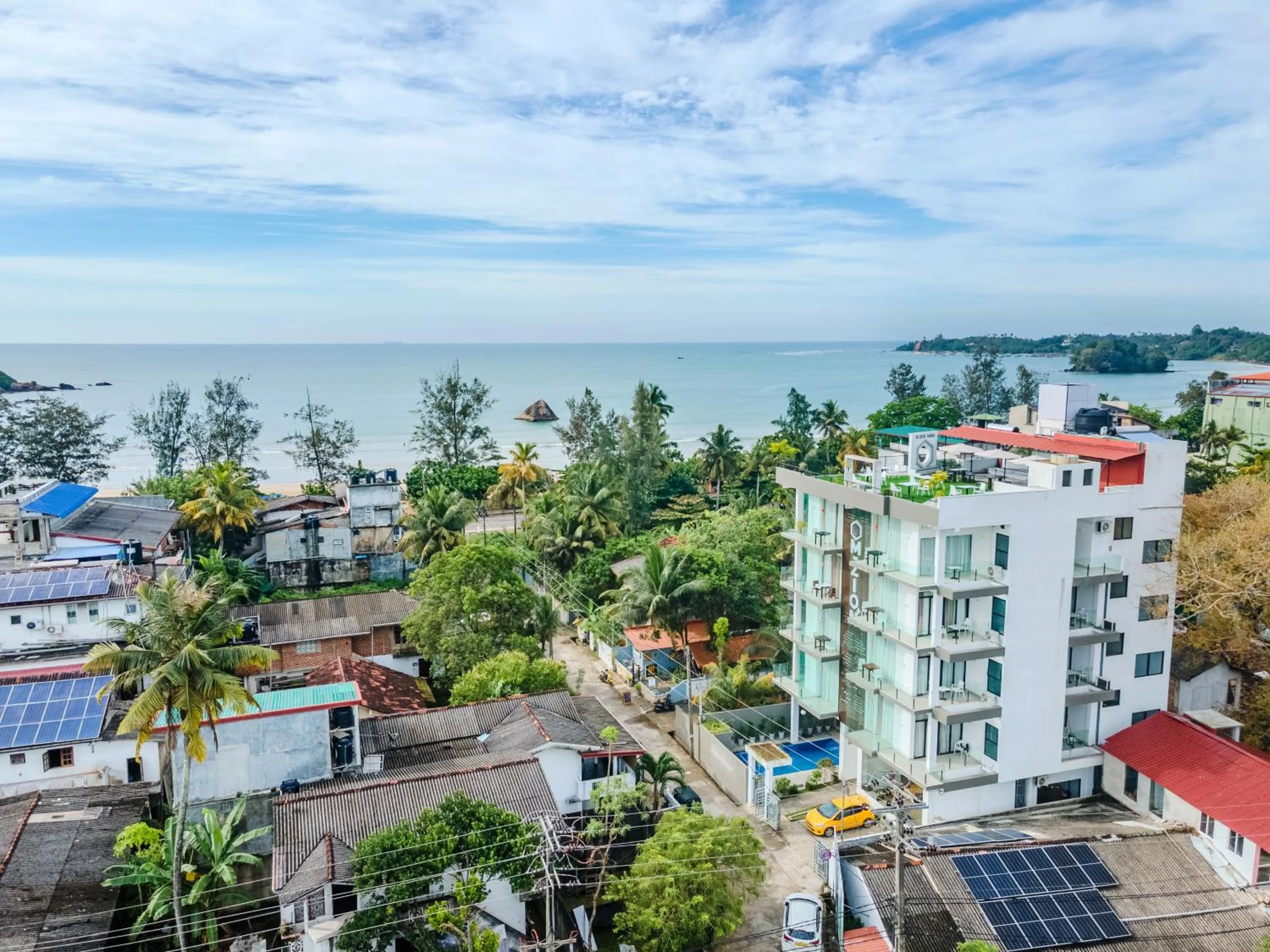 Property building in Mzion Hotel Weligama