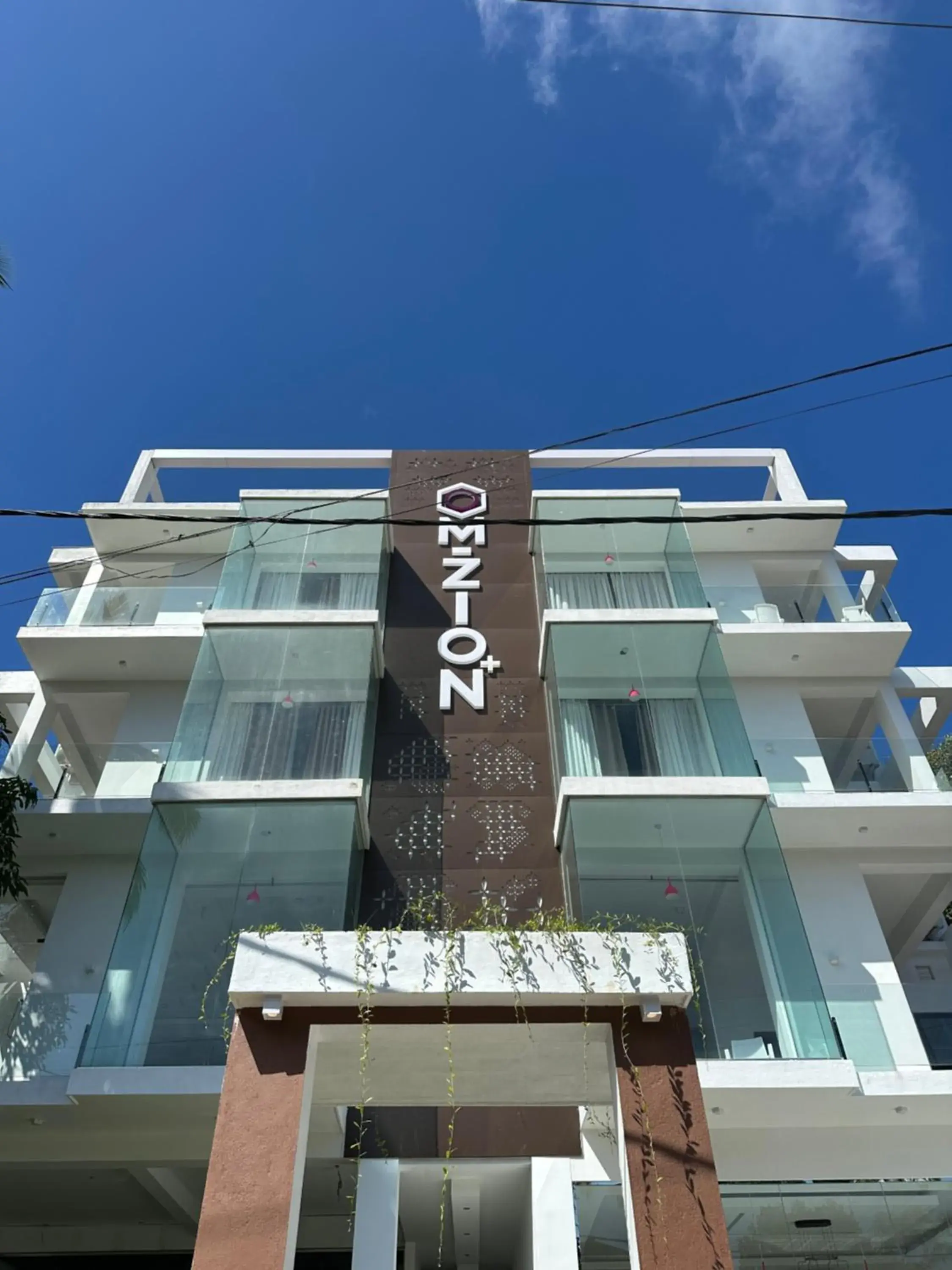 Property building in Mzion Hotel Weligama Property building in Mzion Hotel Weligama