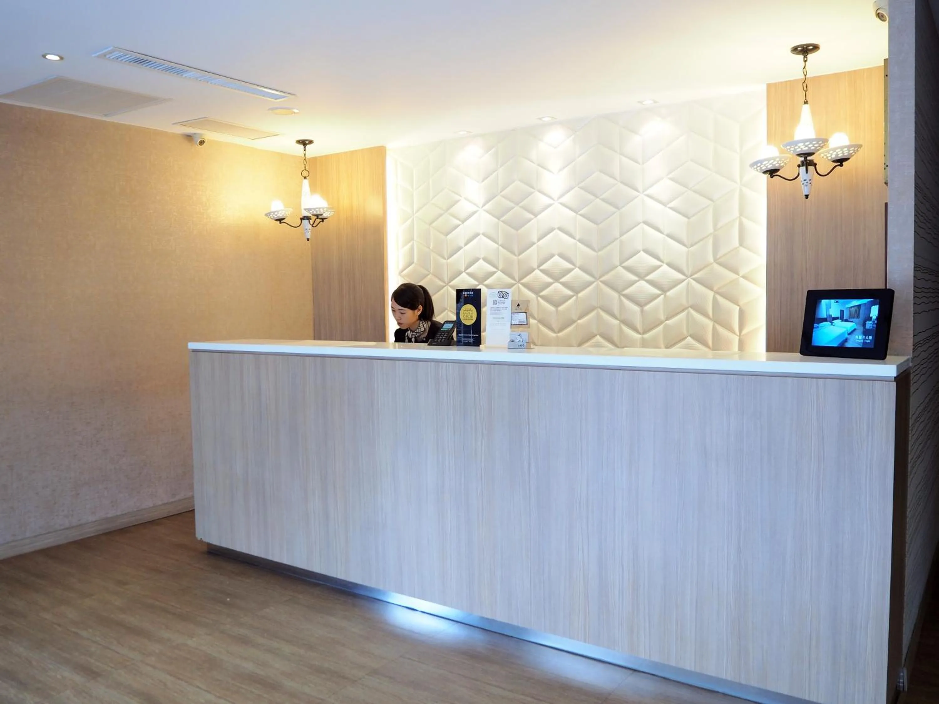 Lobby or reception in The Riverside Hotel Hengchun