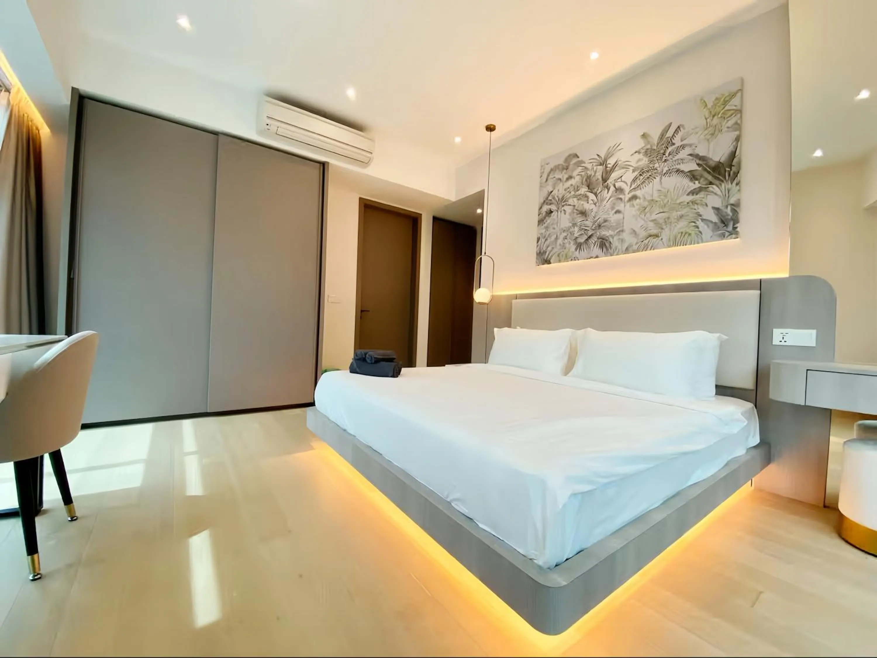 Bed in Eaton Suites KLCC Kuala Lumpur