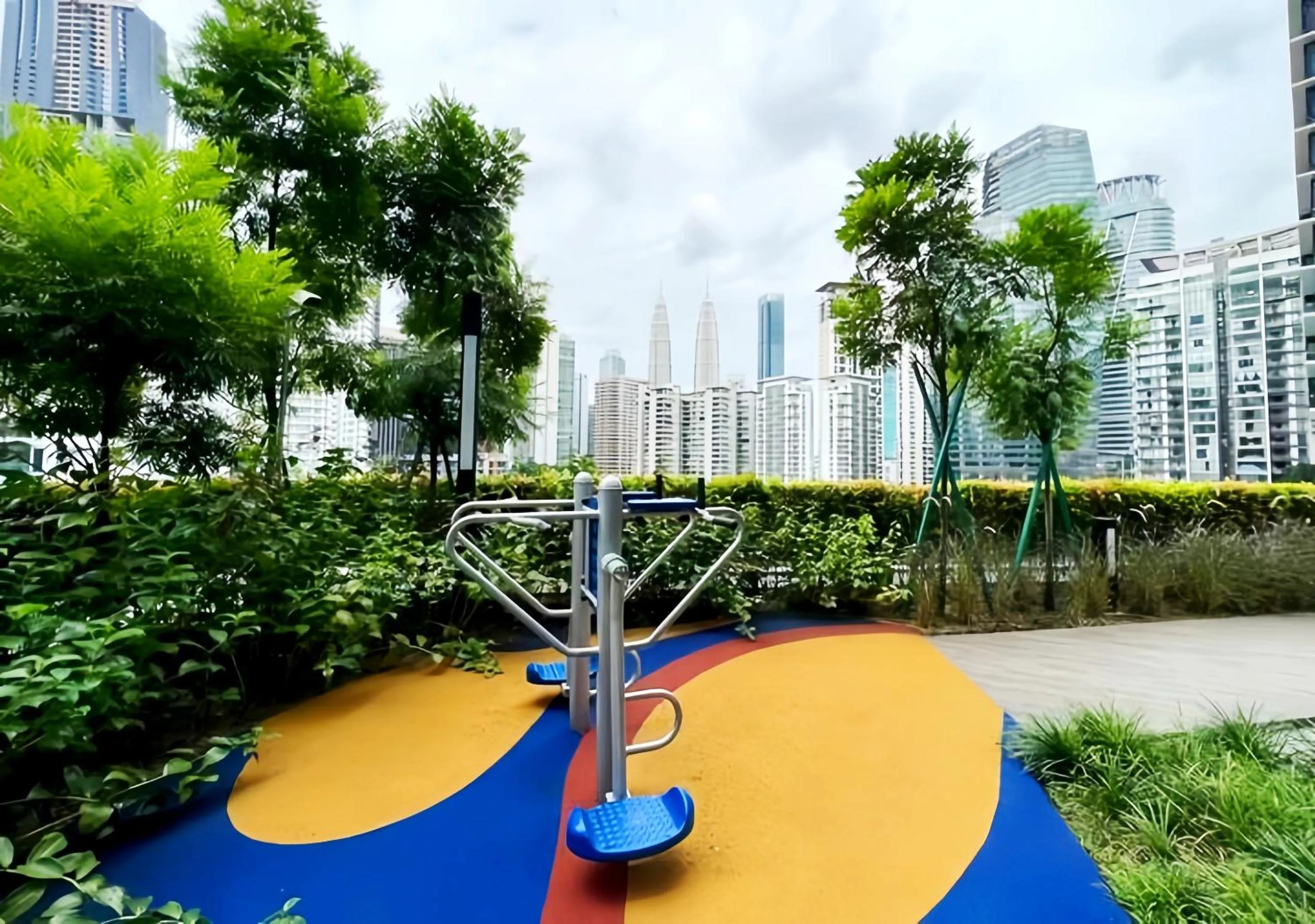 Children play ground in Eaton Suites KLCC Kuala Lumpur