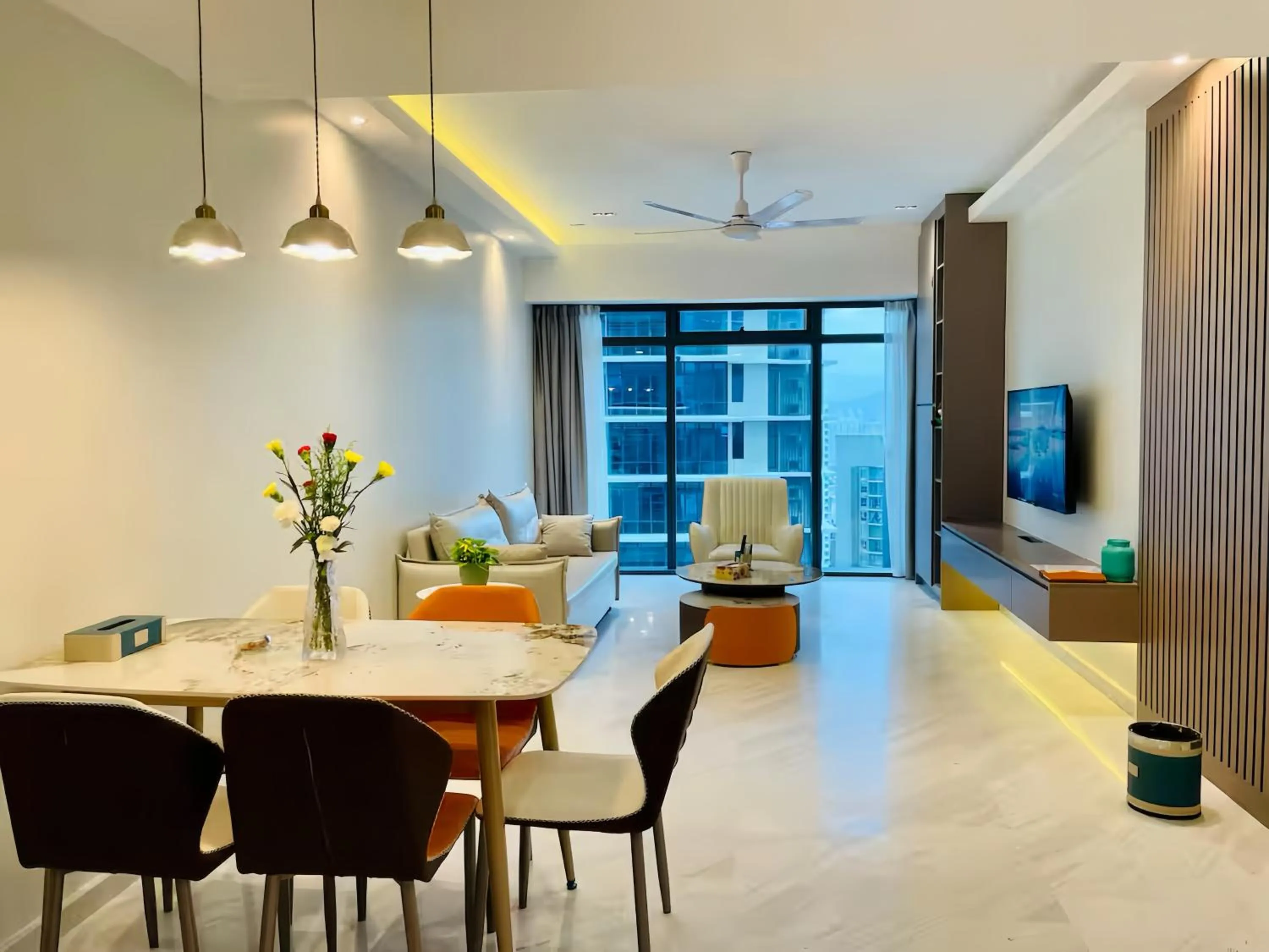 TV and multimedia in Eaton Suites KLCC Kuala Lumpur