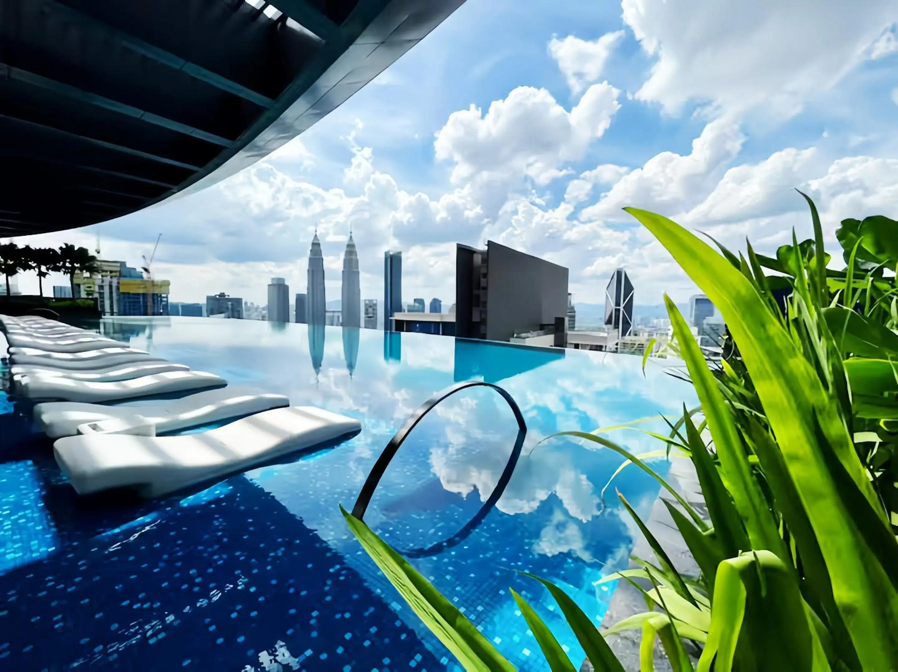 Pool view in Eaton Suites KLCC Kuala Lumpur Pool view in Eaton Suites KLCC Kuala Lumpur