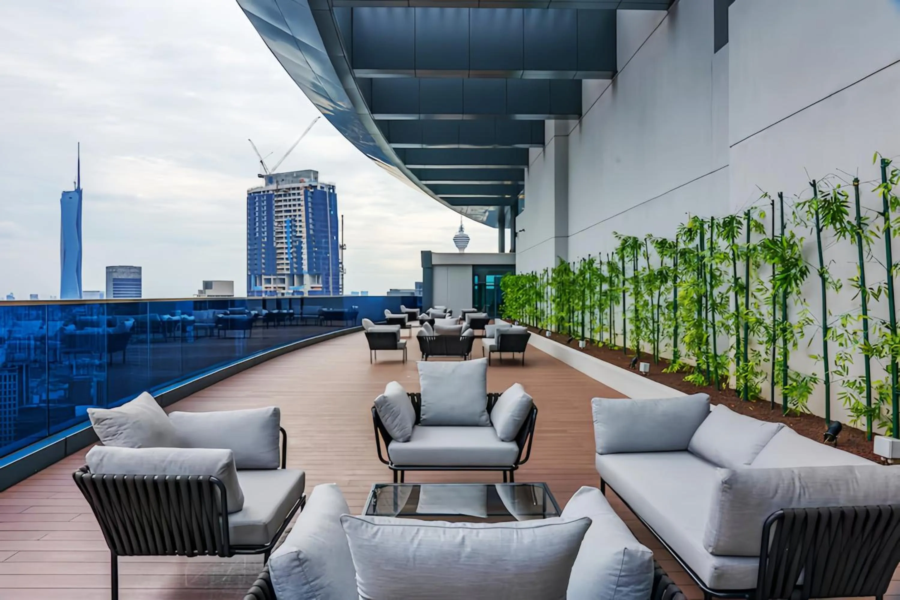 Patio in Eaton Suites KLCC Kuala Lumpur