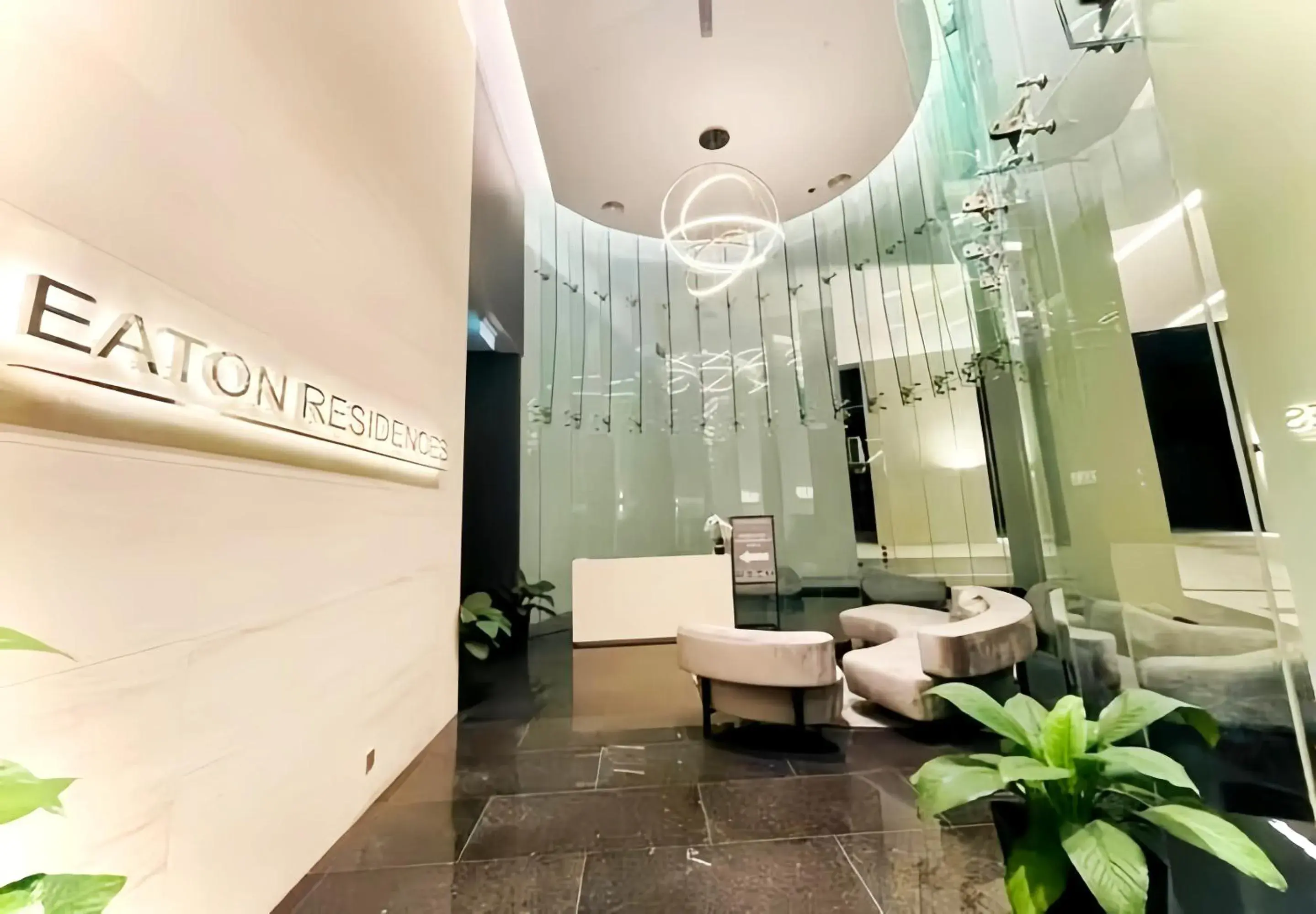Lobby or reception in Eaton Suites KLCC Kuala Lumpur Lobby or reception in Eaton Suites KLCC Kuala Lumpur