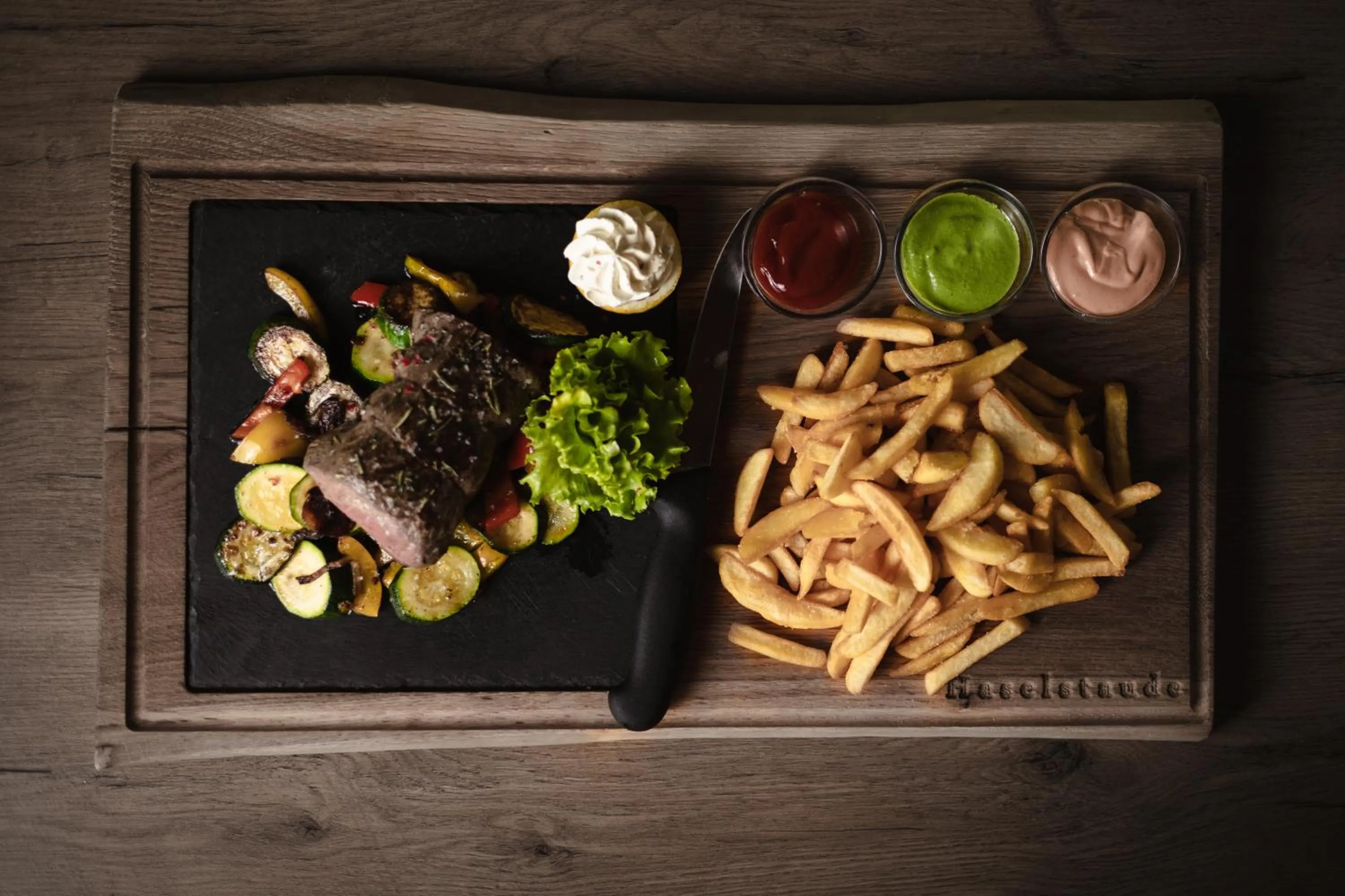 Food in Pension Gasthof Haselstaude