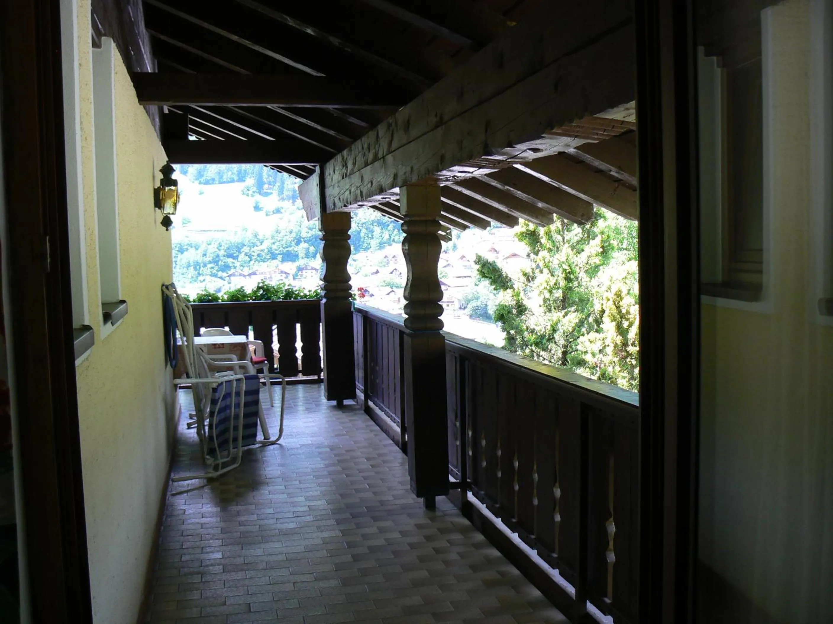 Balcony/Terrace in Pension Gasthof Haselstaude