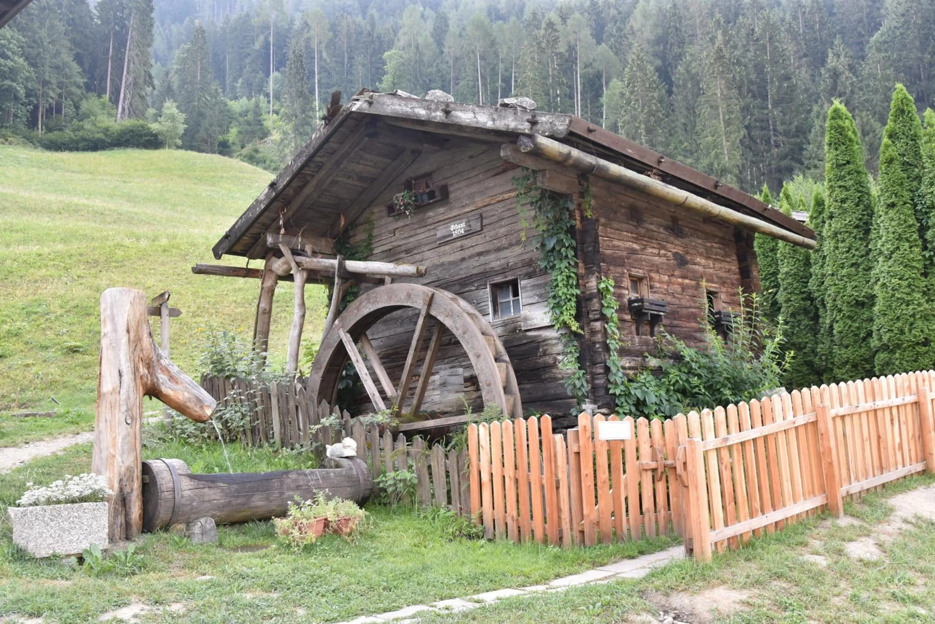 Natural landscape in Pension Gasthof Haselstaude