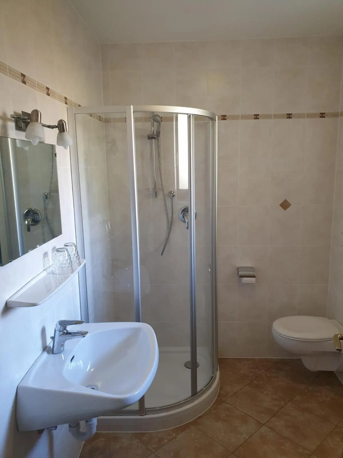 Bathroom in Pension Gasthof Haselstaude