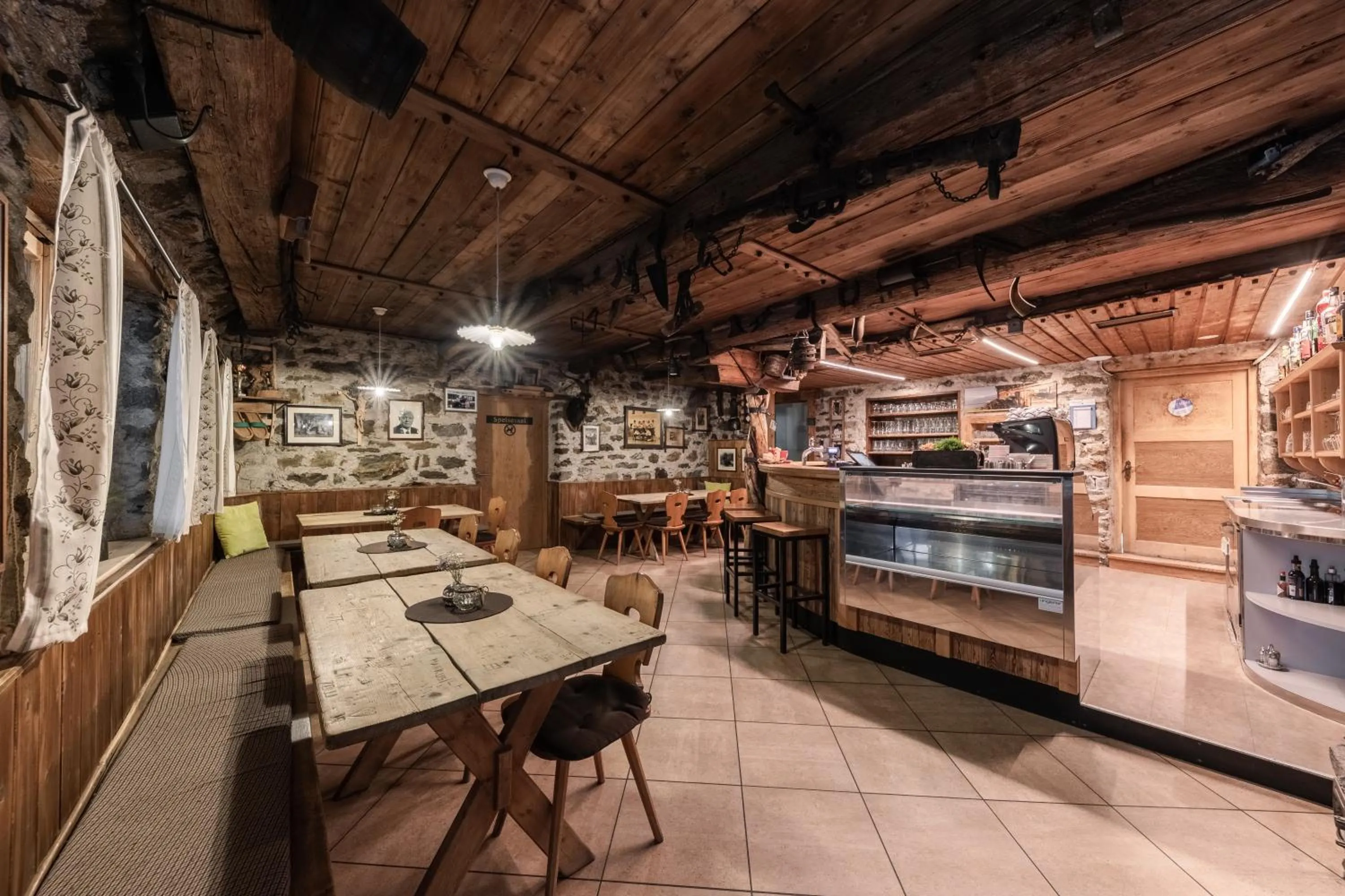 Lounge or bar in Pension Gasthof Haselstaude