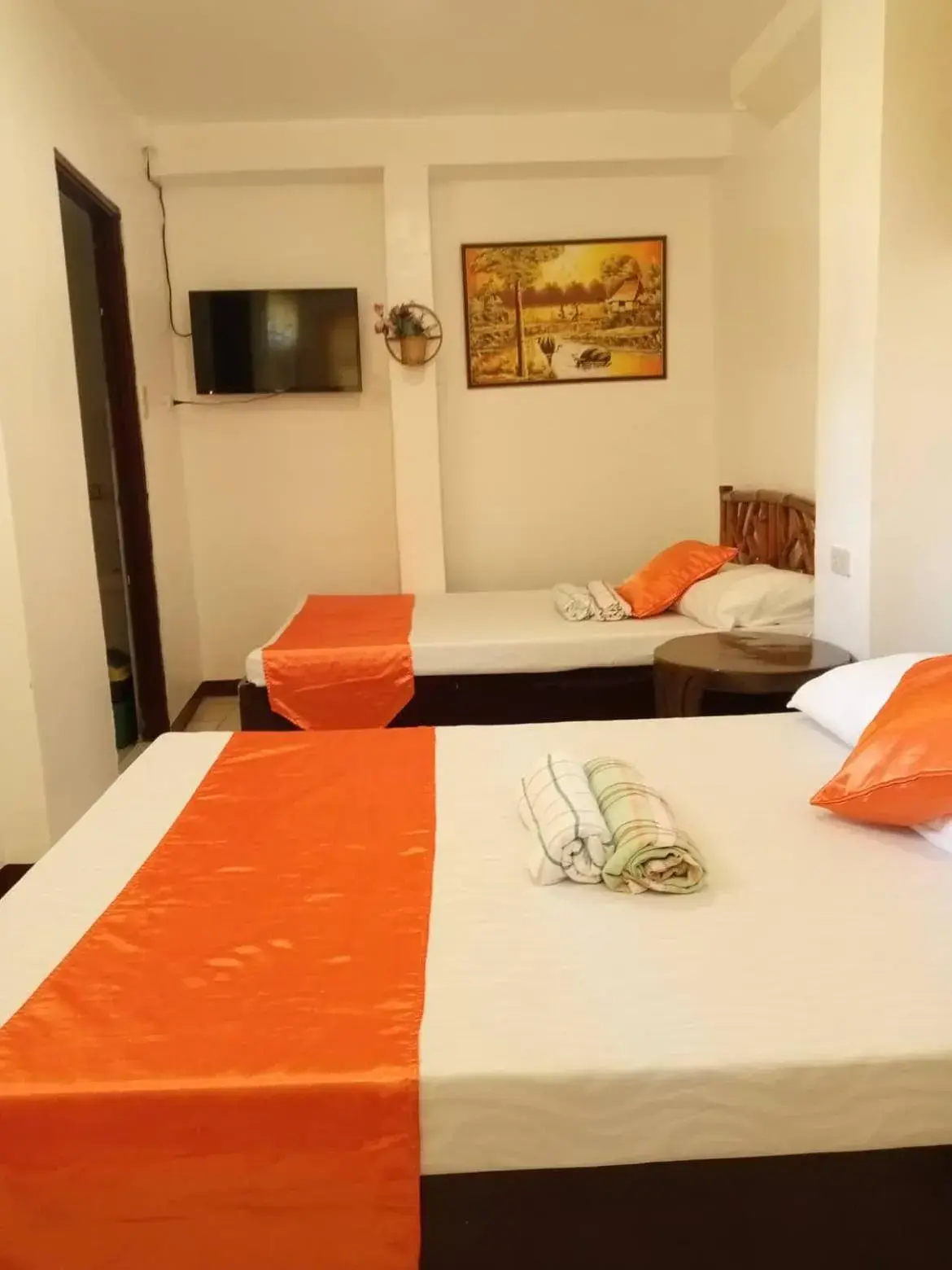 Bed in Isla Bonita Beach Resort Bed in Isla Bonita Beach Resort