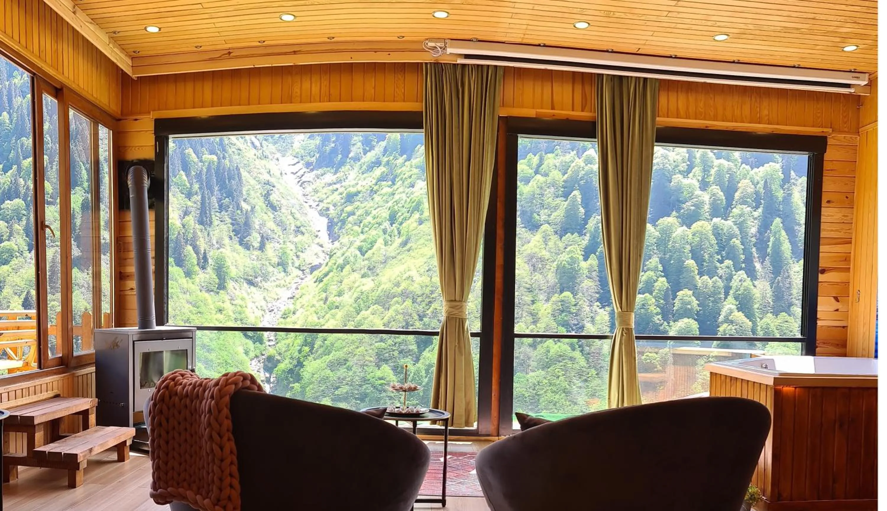 Living room in Ayder Doga Resort