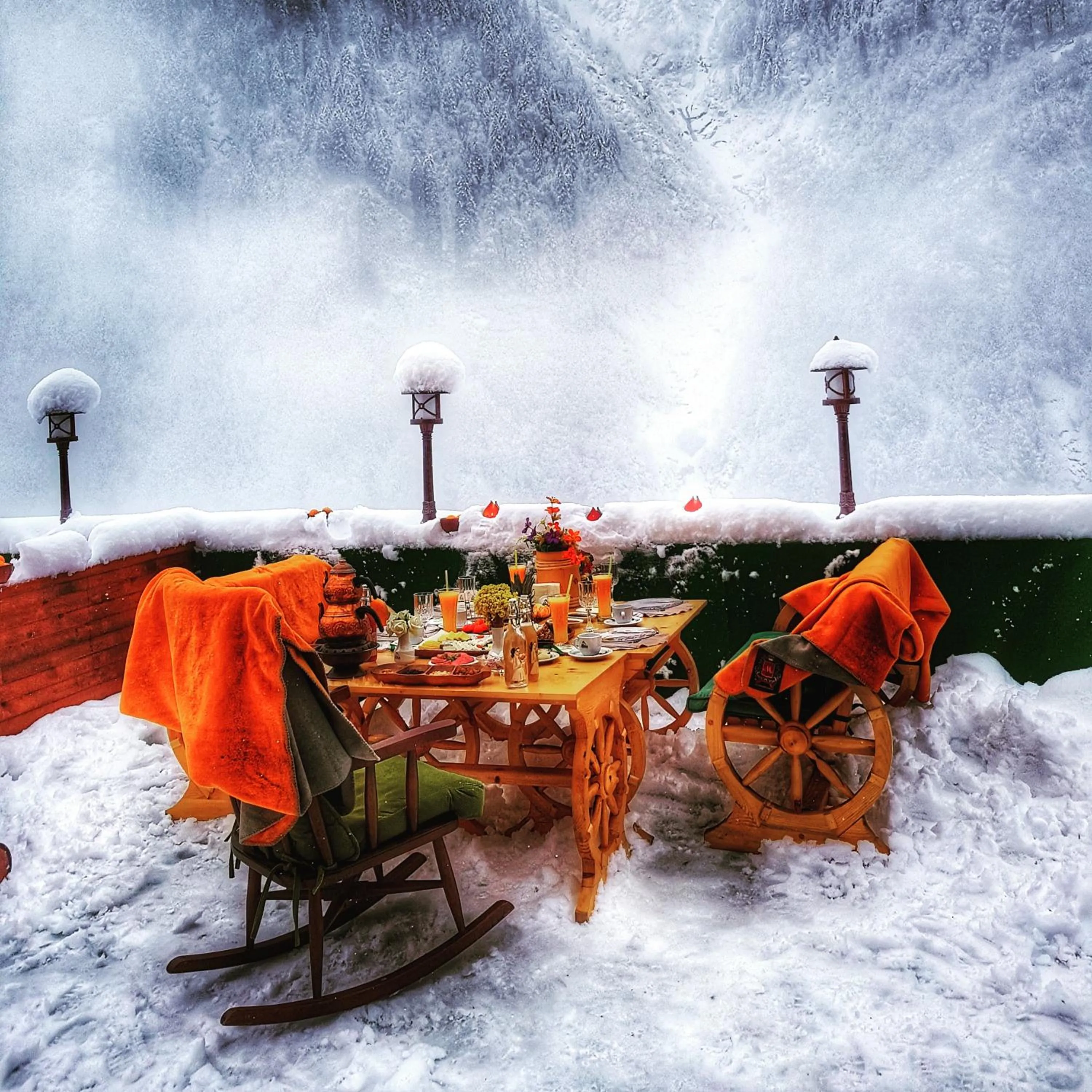 Garden in Ayder Doga Resort