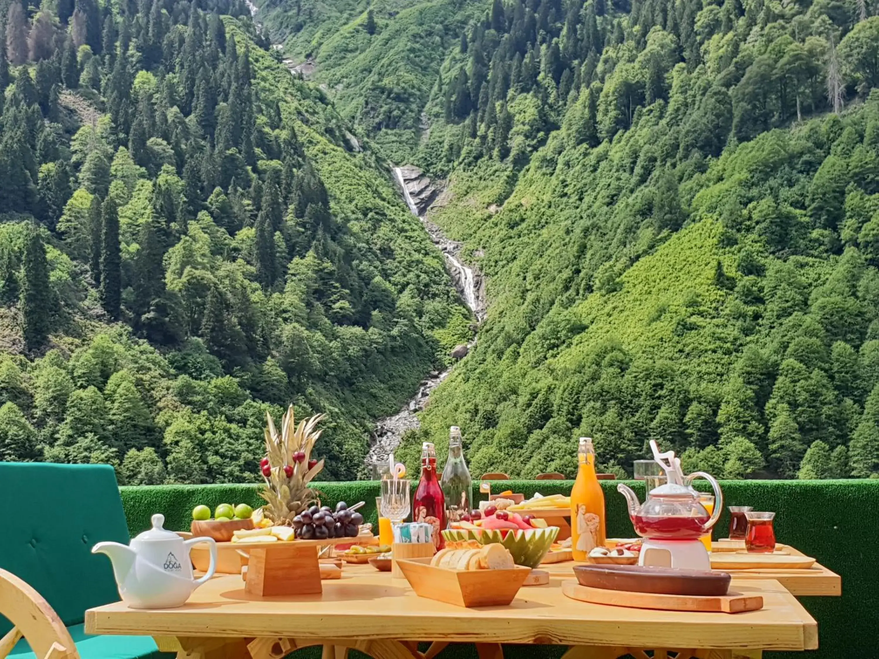 Mountain view in Ayder Doga Resort Mountain view in Ayder Doga Resort