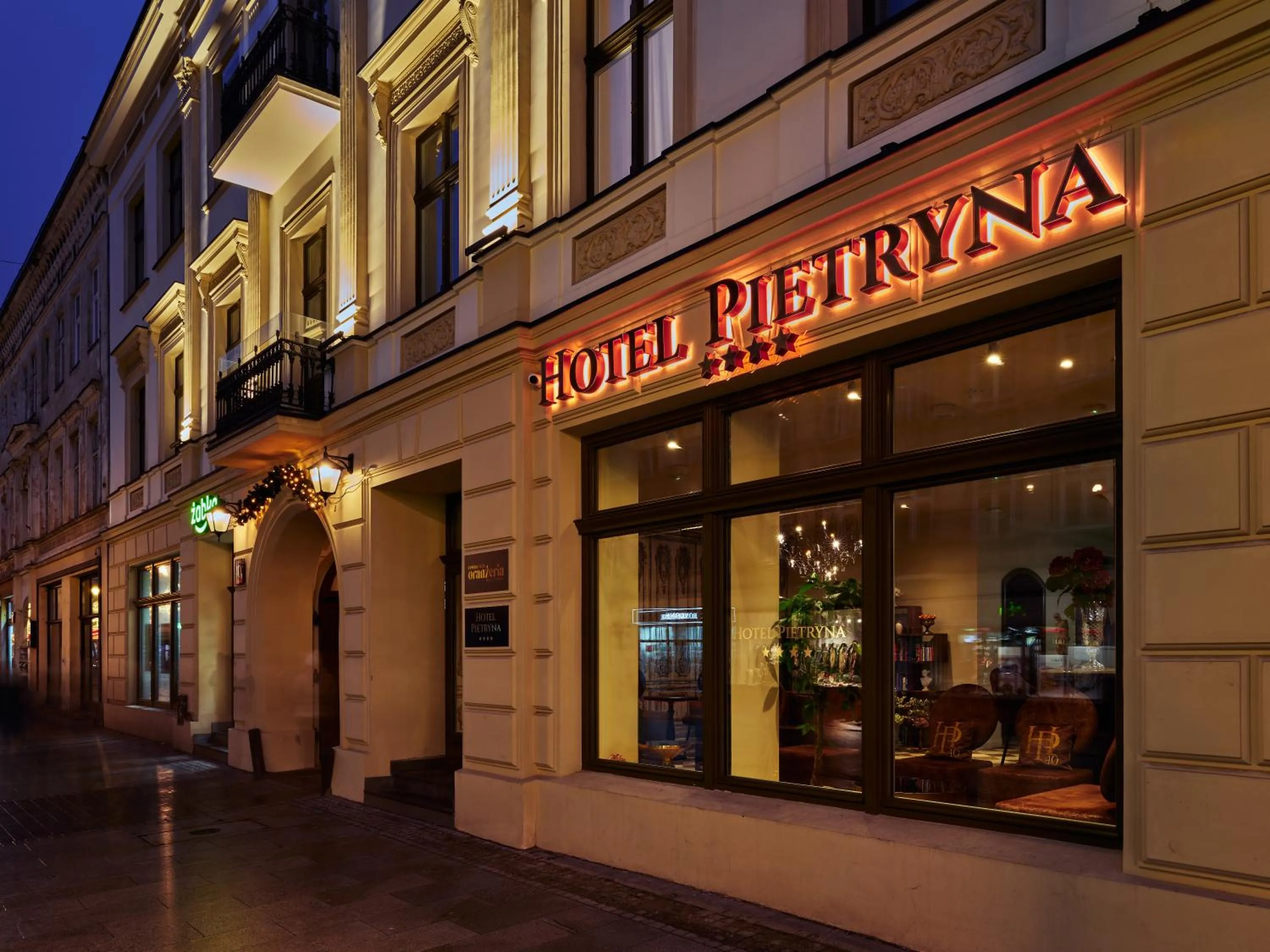 Property building in Hotel Pietryna