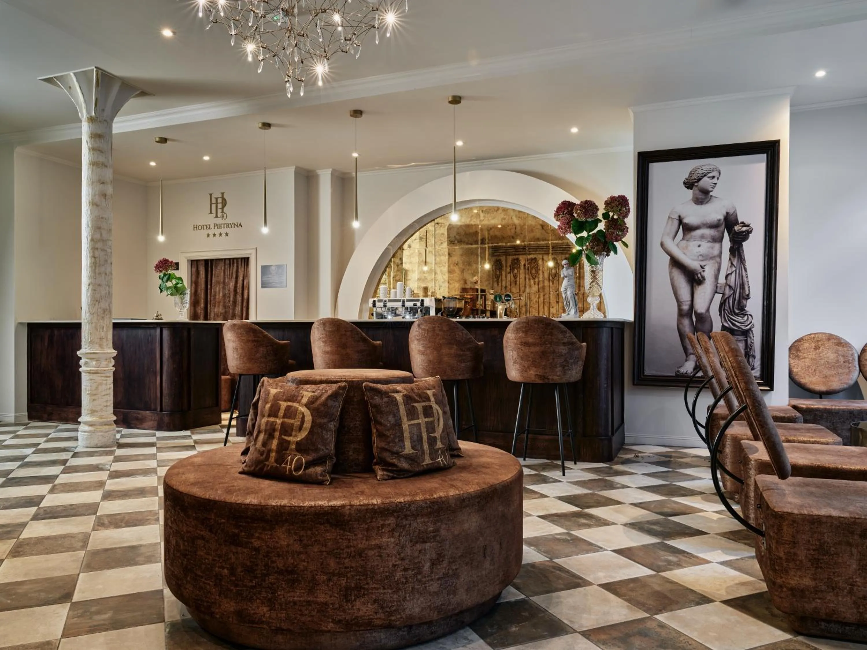 Lounge or bar in Hotel Pietryna