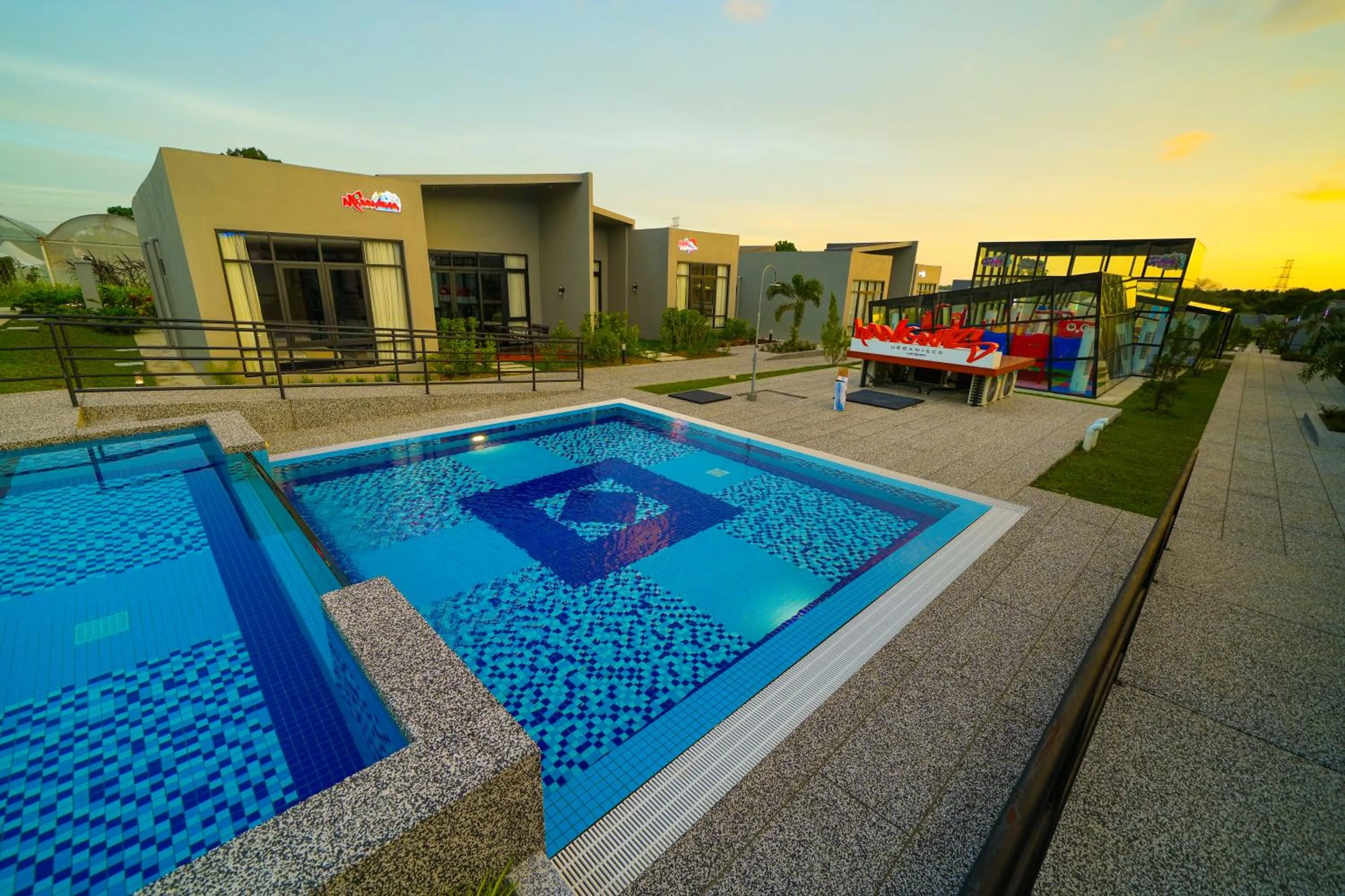 Swimming pool in Hangouts Urban+Eco Langkawi