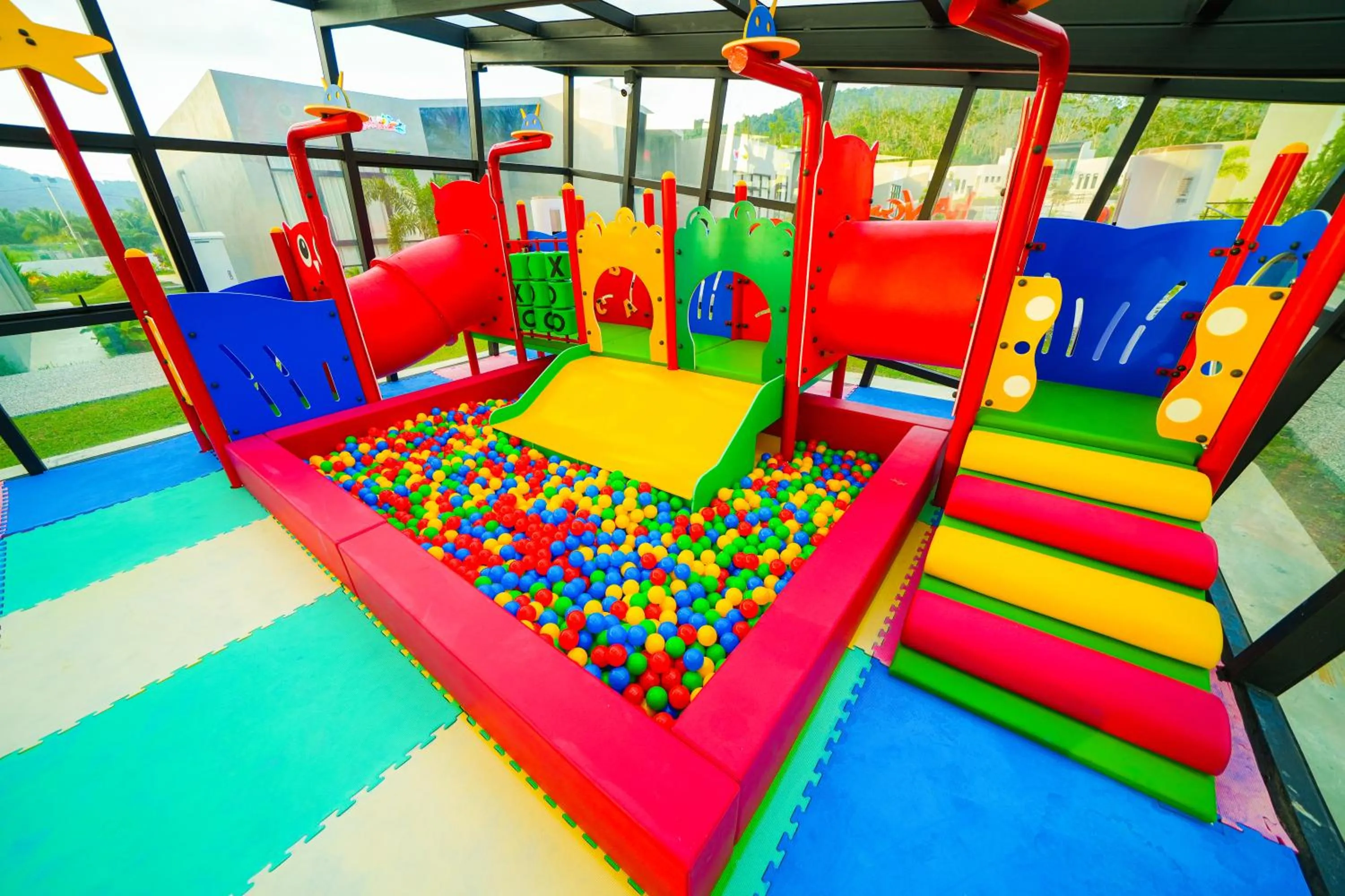 Children play ground in Hangouts Urban+Eco Langkawi