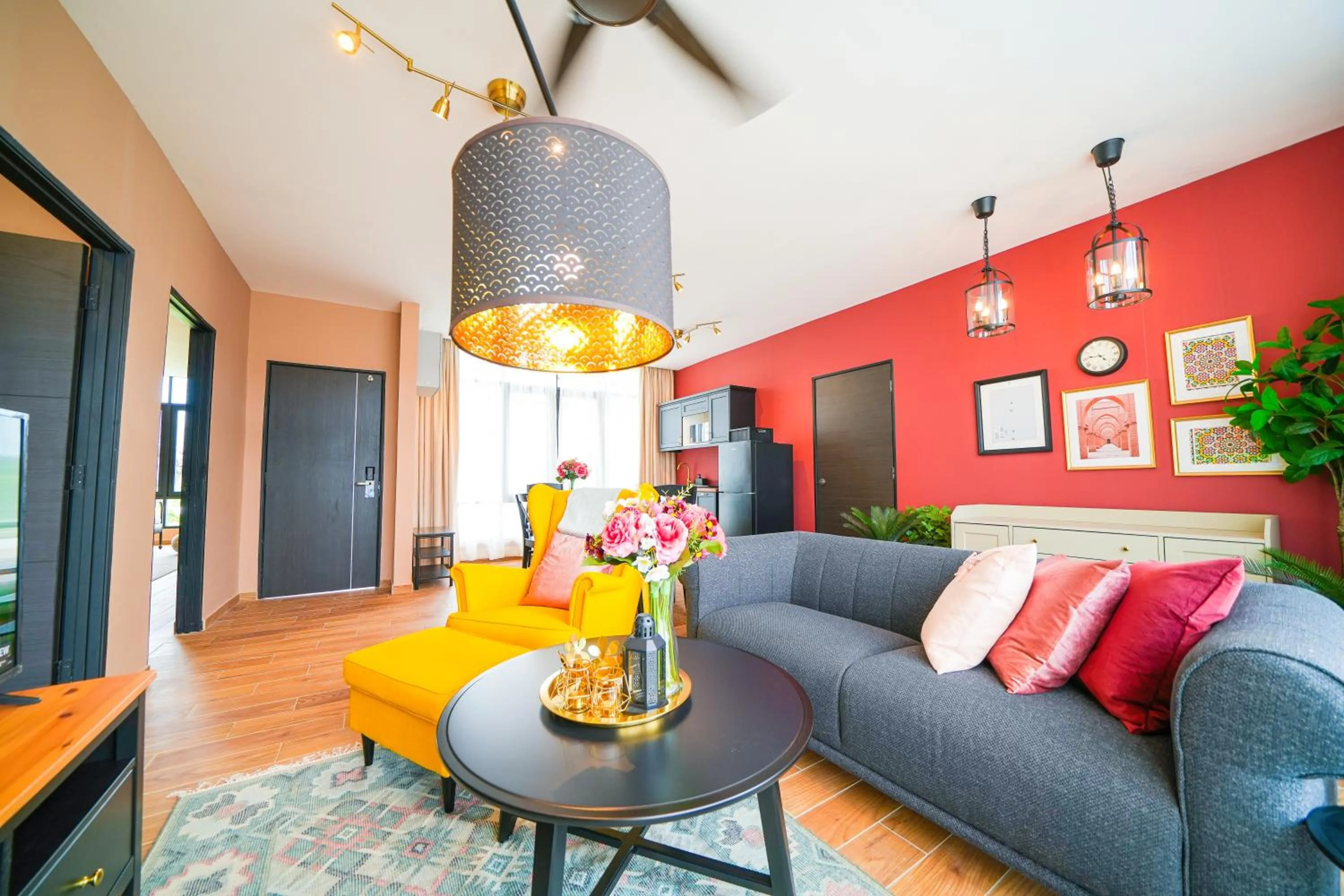 Seating area in Hangouts Urban+Eco Langkawi